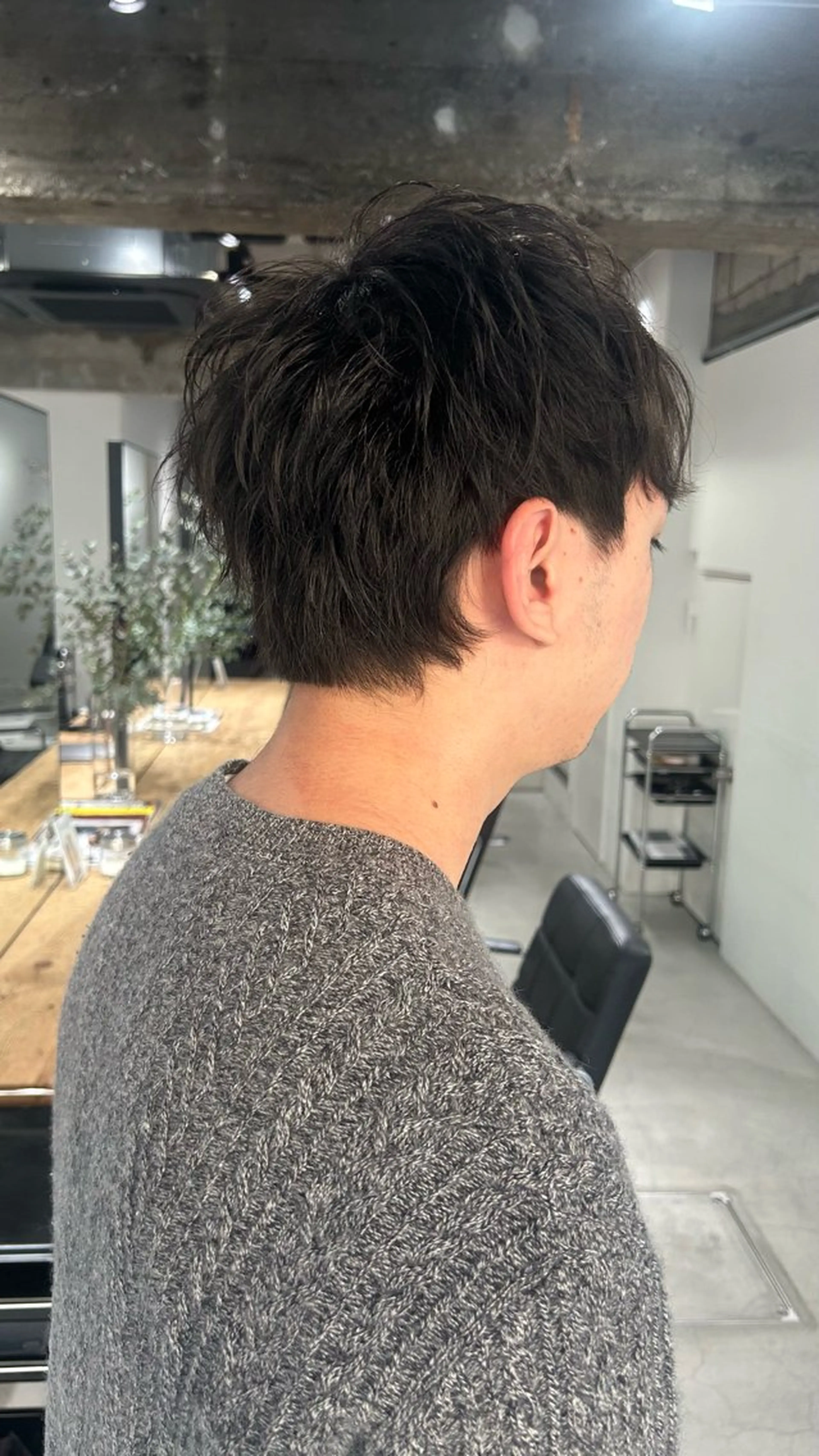 ショート カラー メンズ ヘアカラー トリートメント fifth 原宿　【フィフス】所属・fifth/メンズ パーマ/川﨑泰就のヘアスタイル