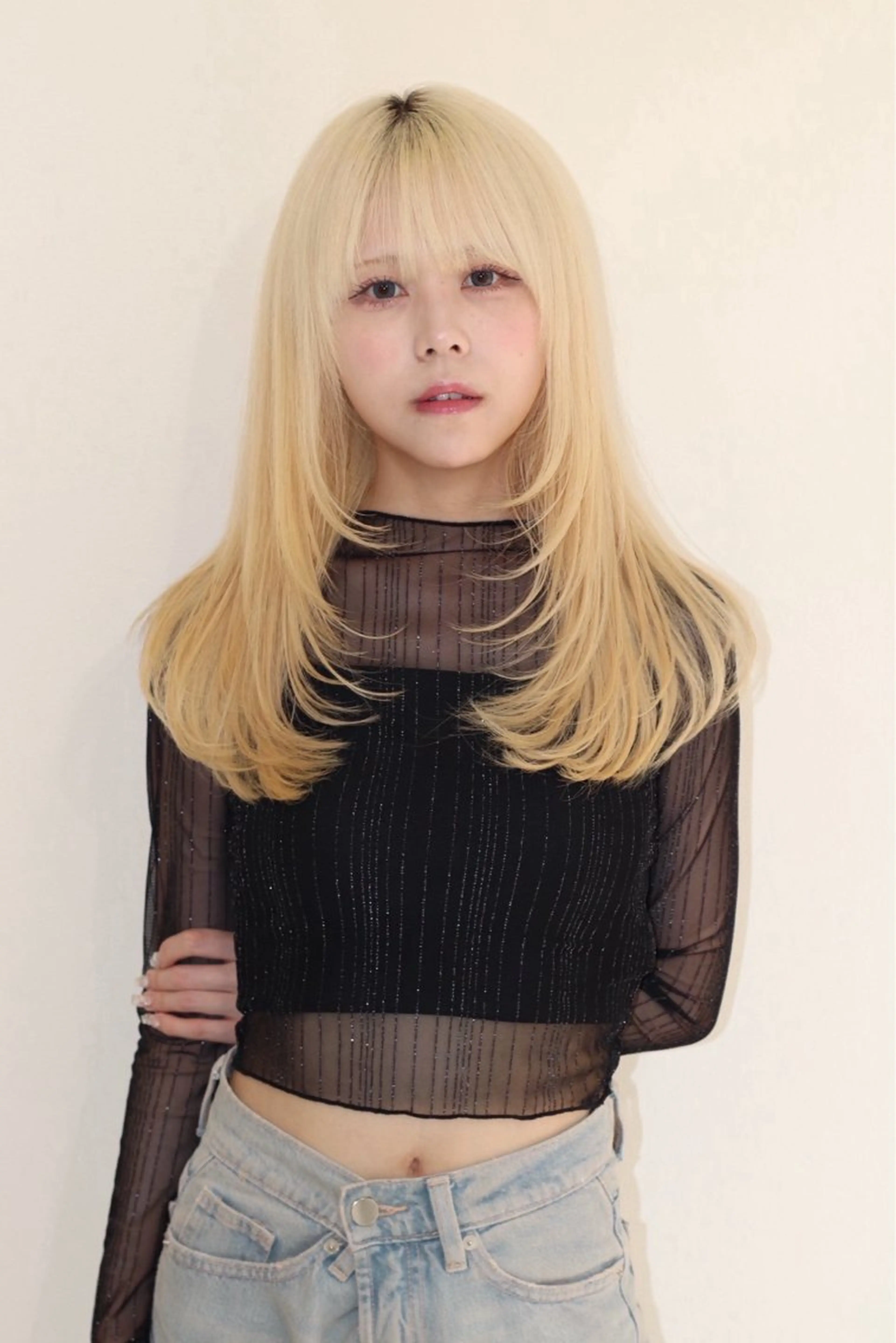 ロング レイヤーカット カット トリートメント Lino/ SORA/千葉のヘアスタイル