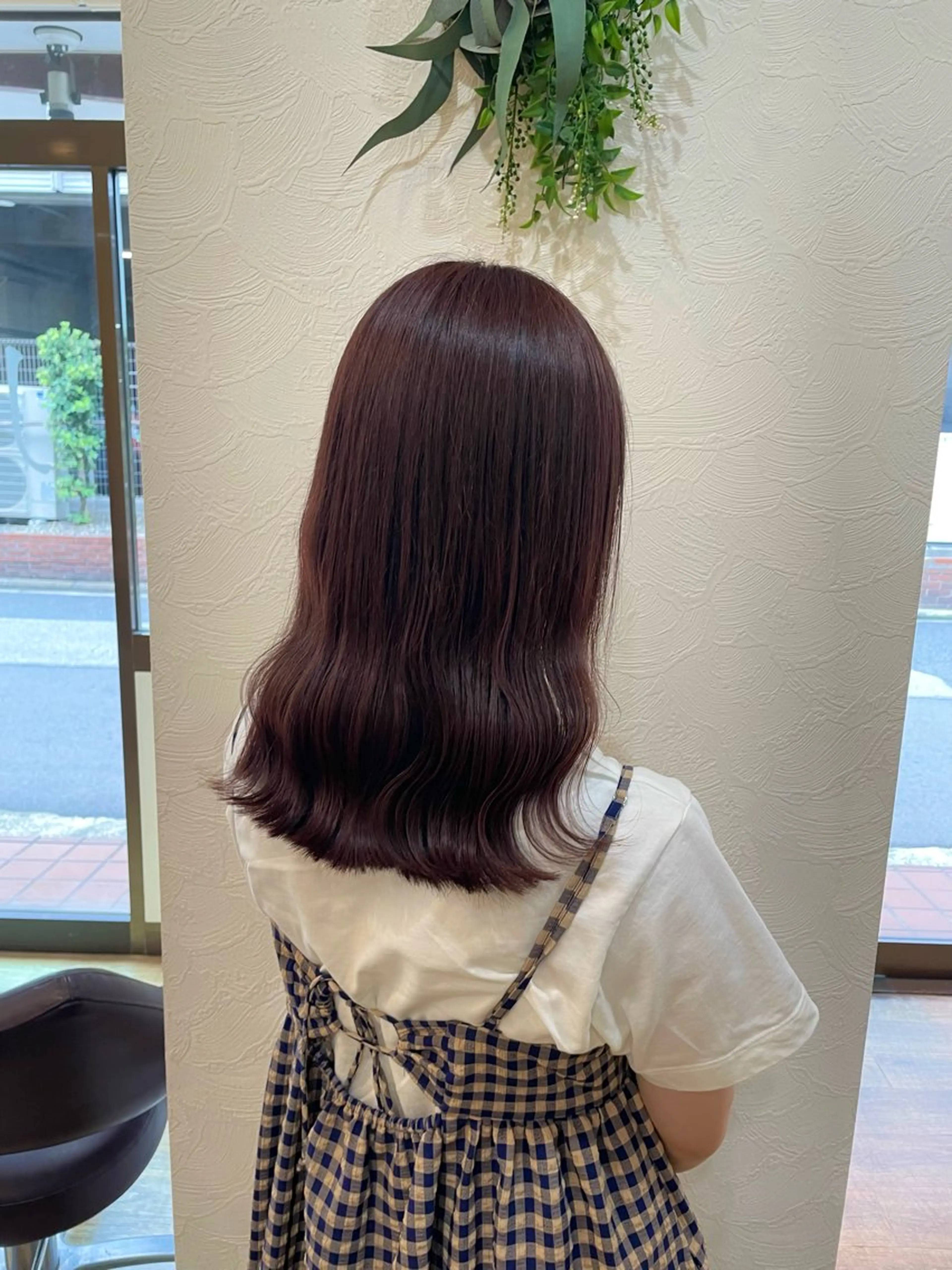セミロング カット トリートメント 艶感暖色カラー/ 透明感/kohinaのヘアスタイル
