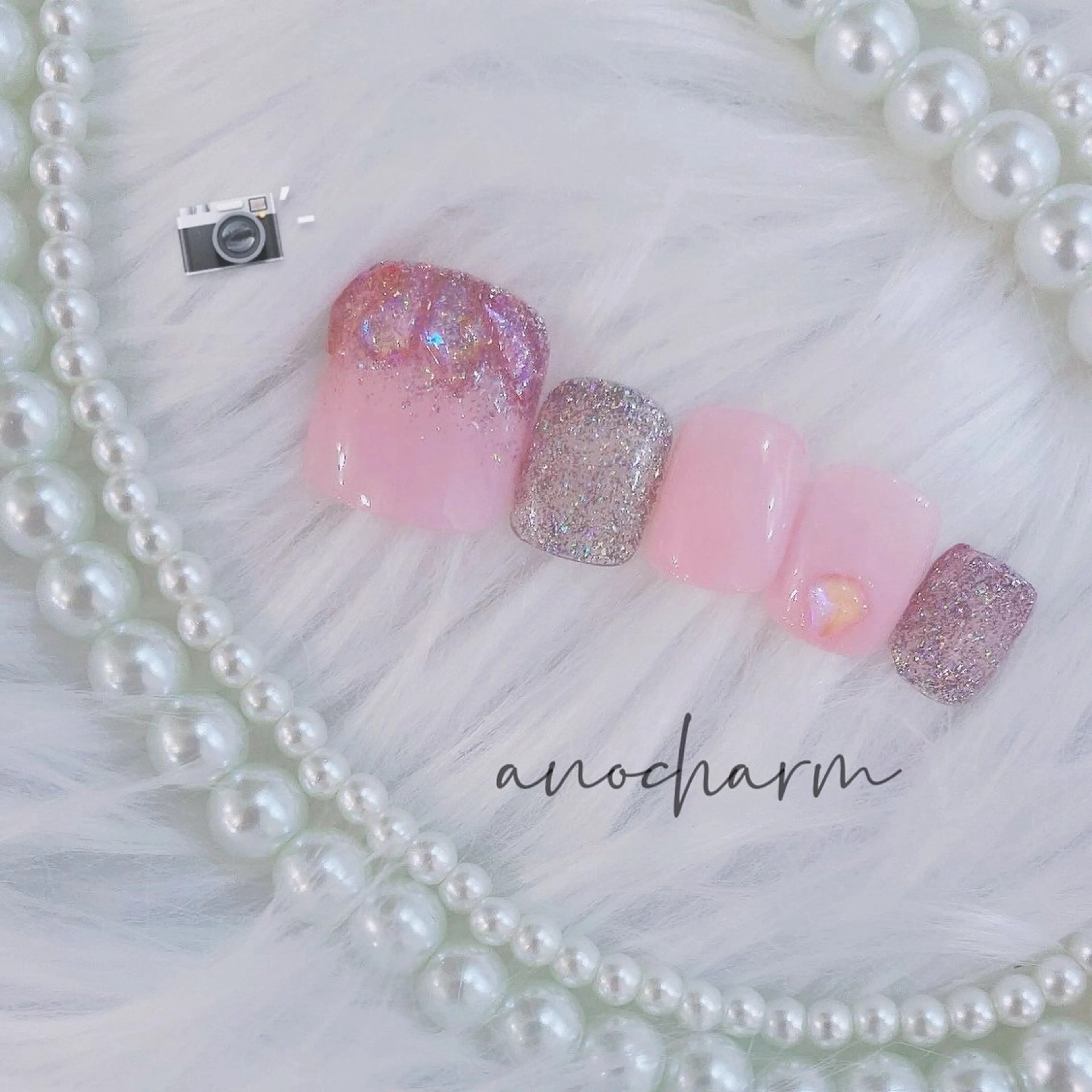ネイル フットネイル anocharm by Royd.所属・anocharm _annaのネイルデザイン