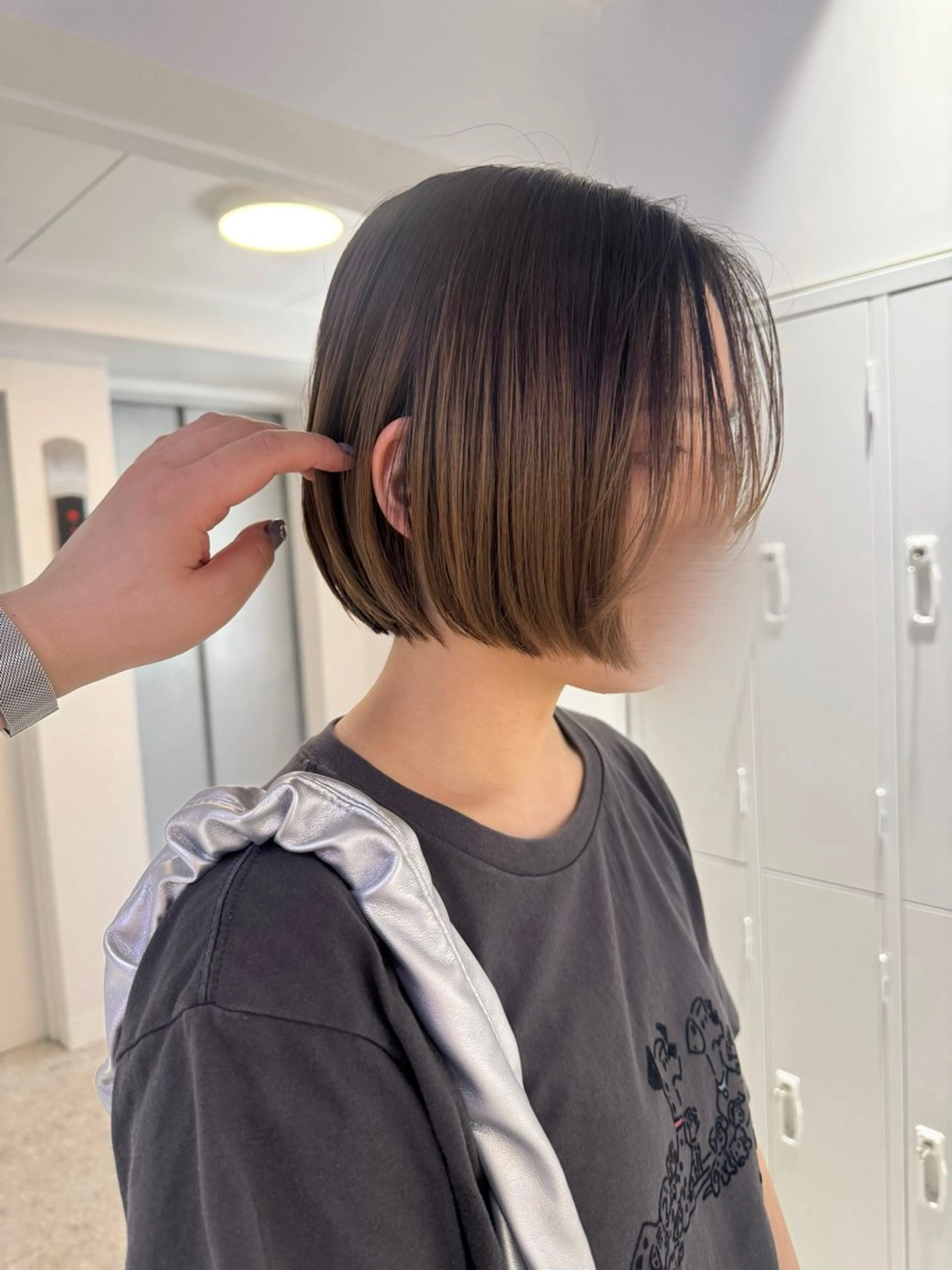 ショート カット icon所属・Ami/透明感カラー /ボブ/レイヤーのヘアスタイル
