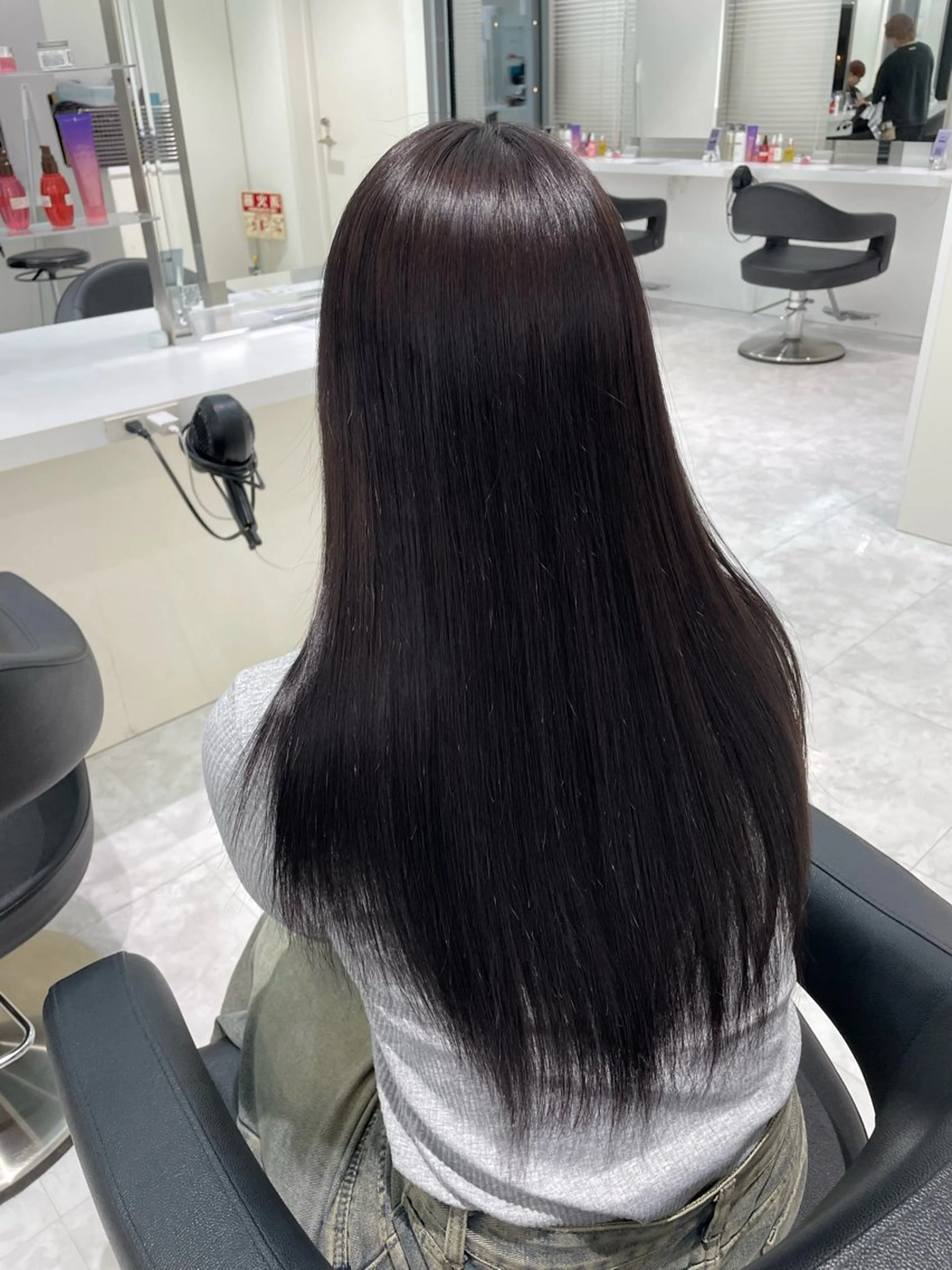 ロング 髪質改善 トリートメント 上品艶カラー🤎 タイキ🤎🏹のヘアスタイル