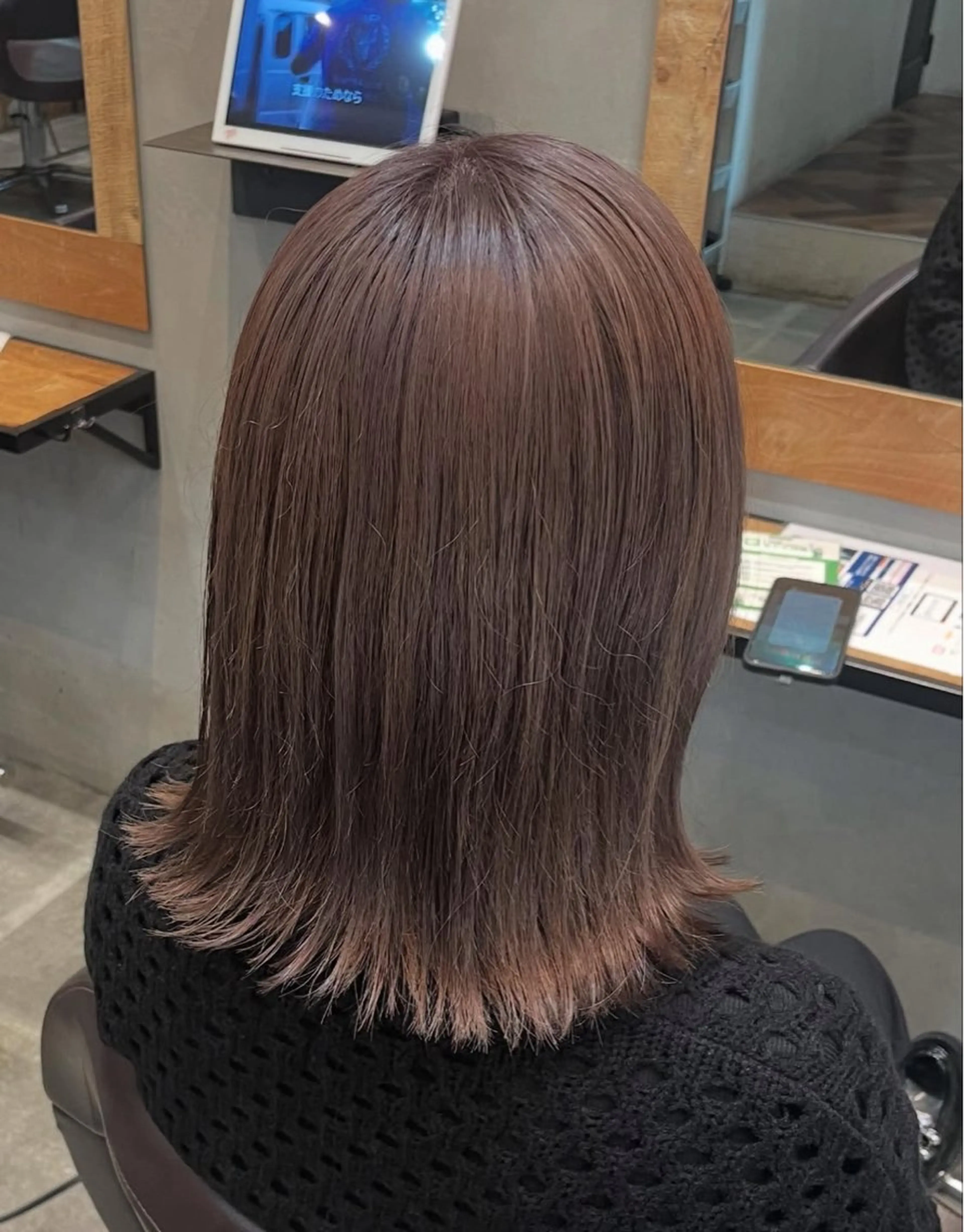 ミディアム 《PARAGO緑橋》 山田素のヘアスタイル