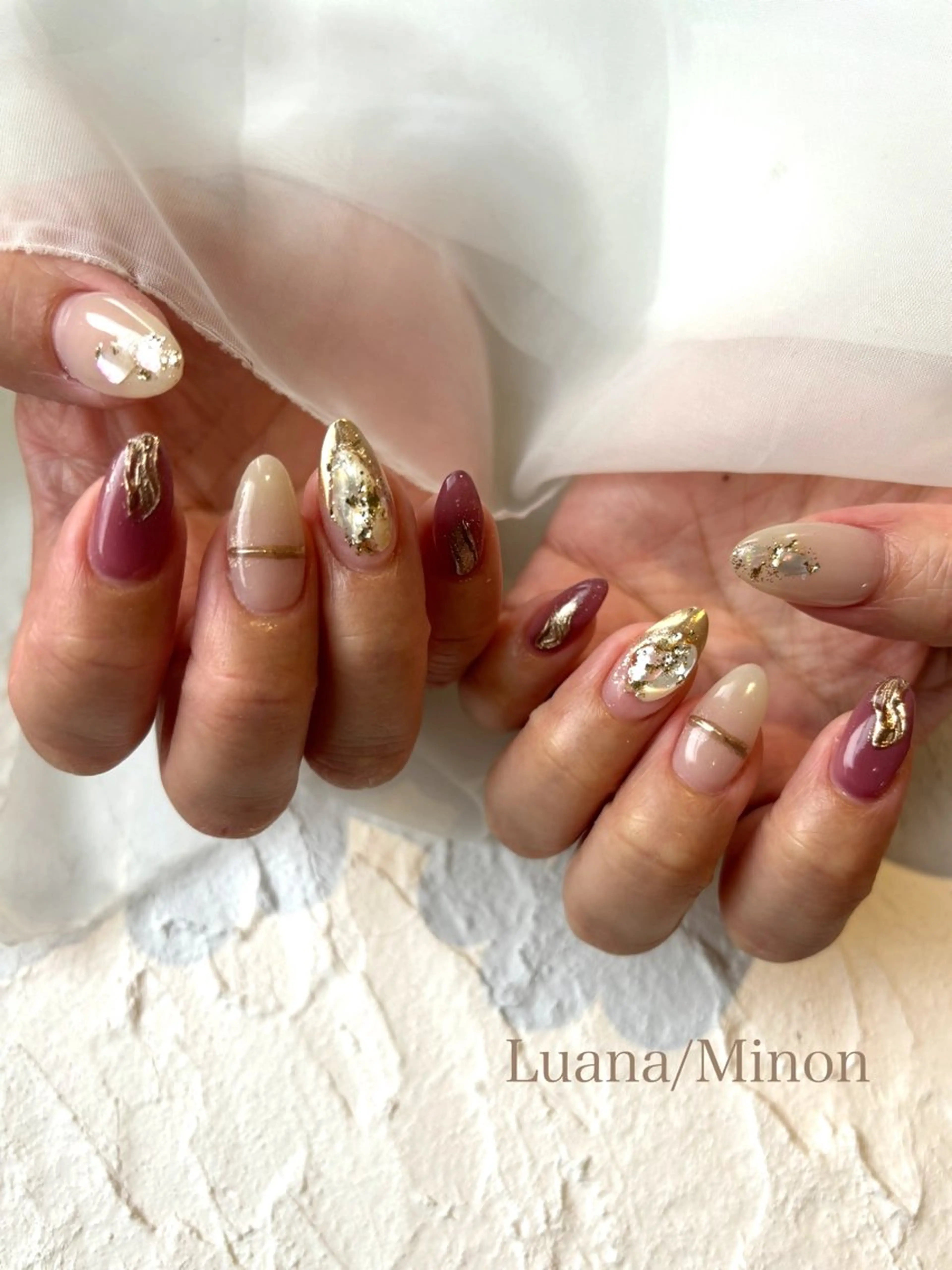 【10本デザイン】フィルイン/ニュアンスネイル💅サンプルから♡の写真