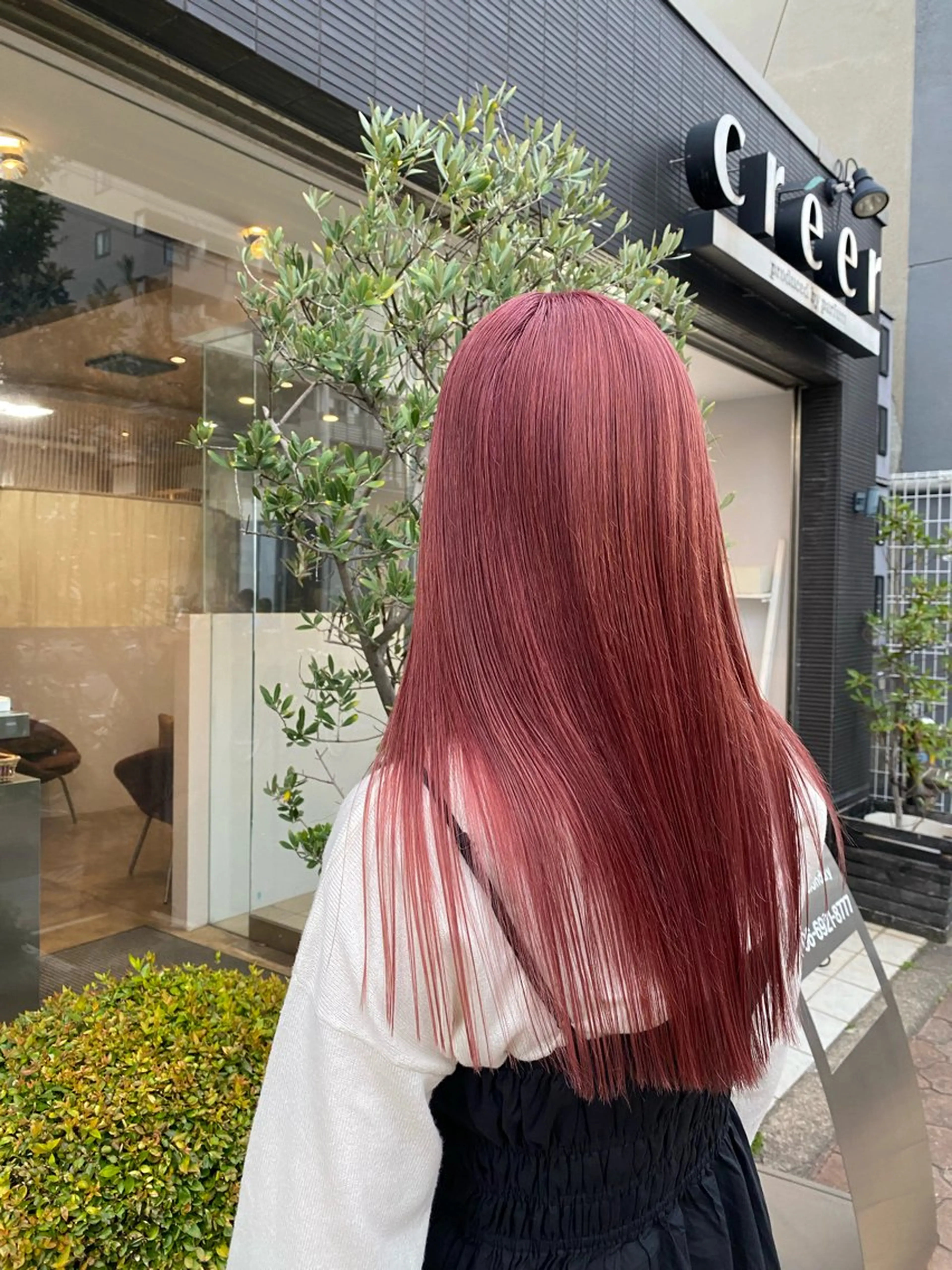 ロング カラー ヘアカラー 【creer都島】 ෆ‪irohaෆ‪のヘアスタイル