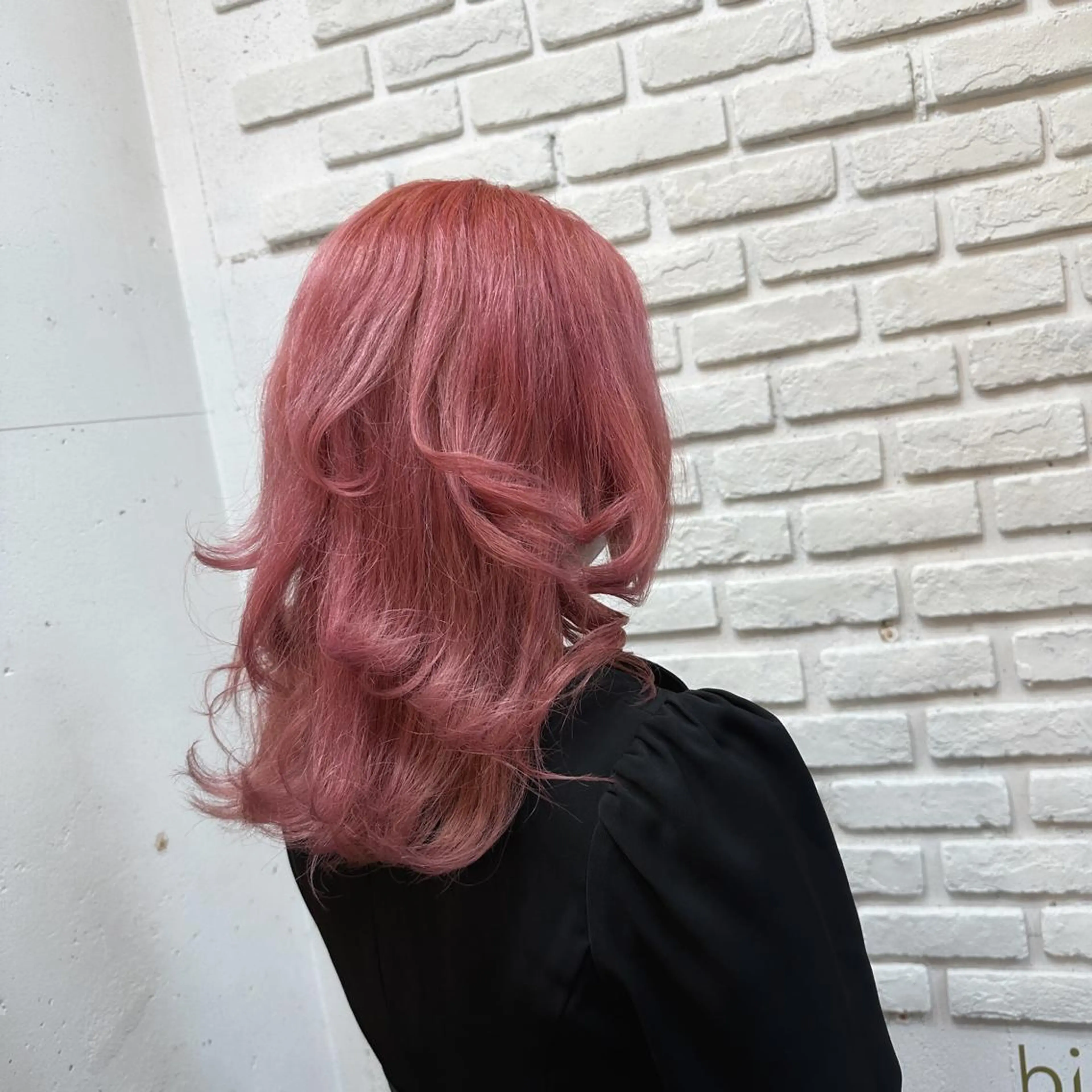 ミディアム カラー メンズパーマ 本多のヘアスタイル