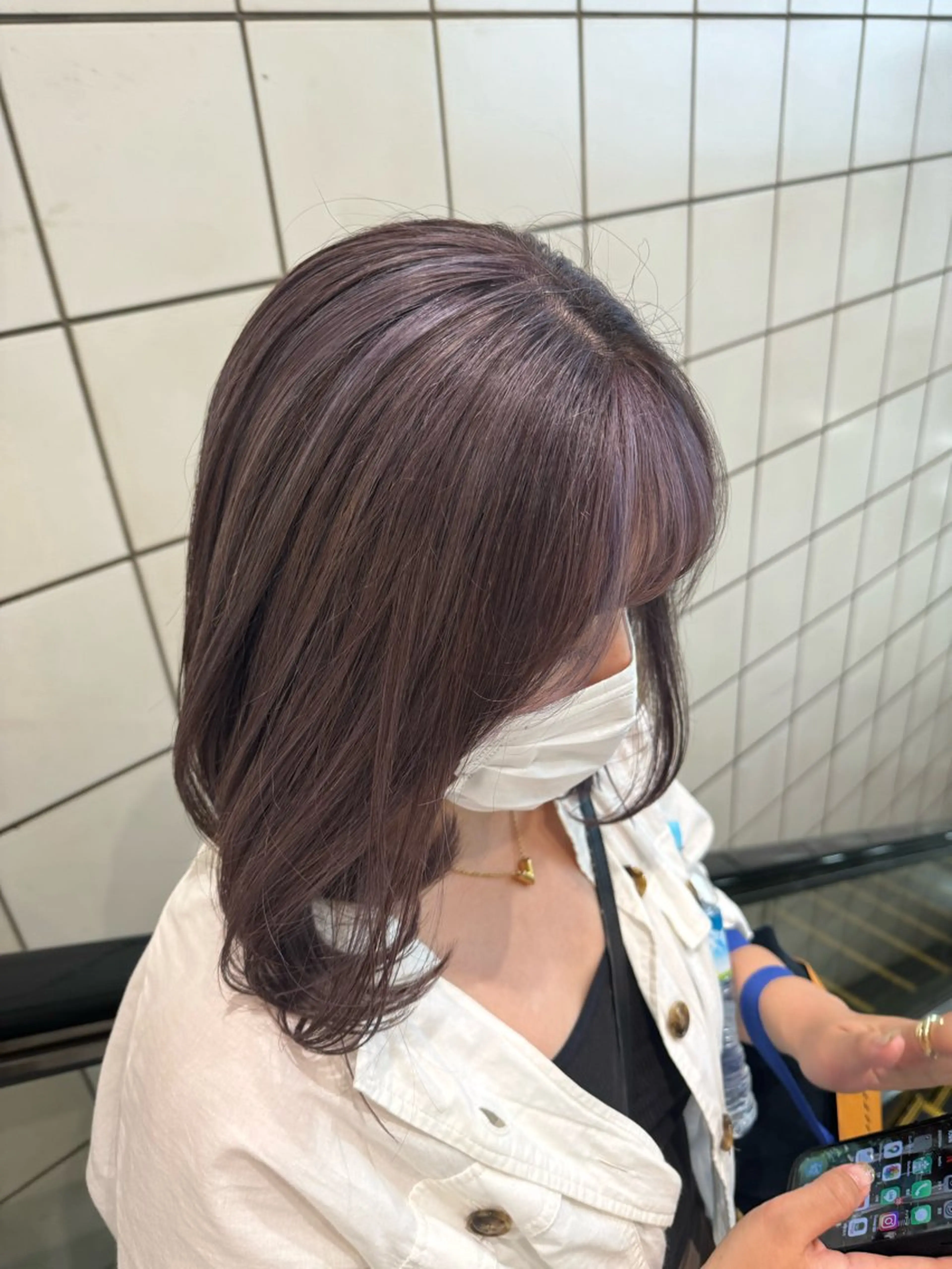 カラー ハイライトカラー カキモトアームズ　kakimoto arms銀座所属・白石 恵美のヘアスタイル