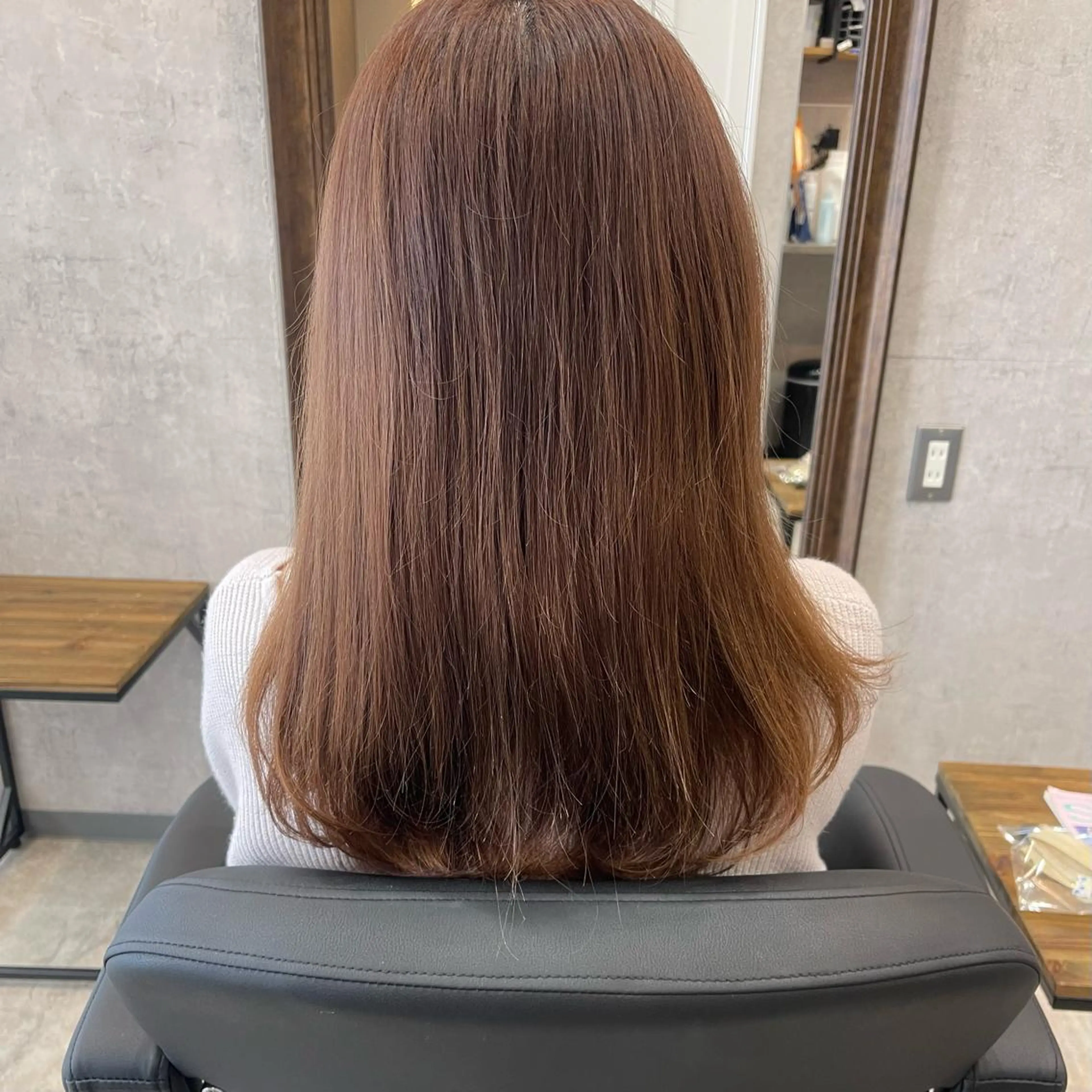 ロング カラー ヘアアレンジ ベージュカラー パープルカラー トリートメント カット ヘアカラー トリートメント merci.所属・🌻まさの あいり🌻のヘアスタイル