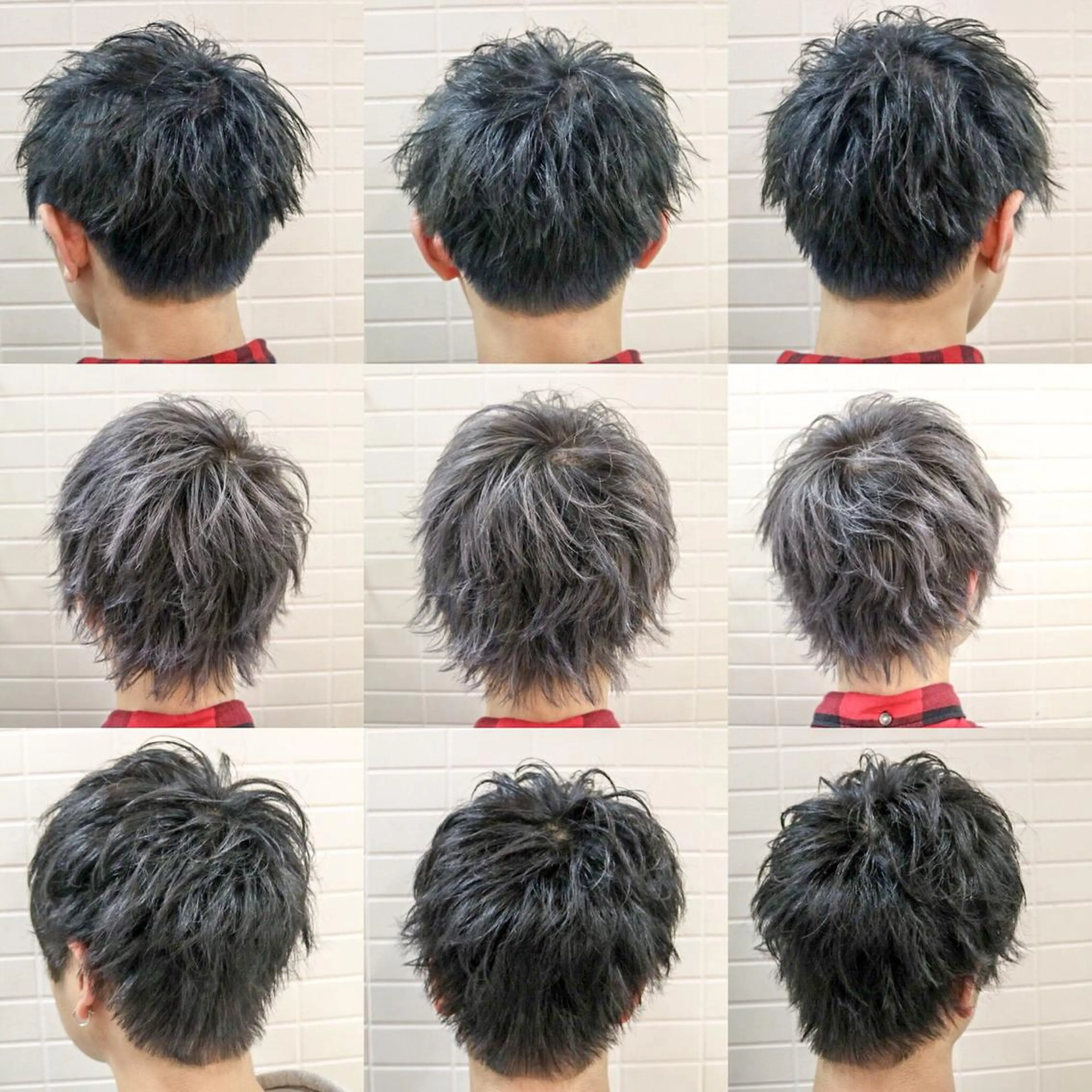 ショート カラー パーマ メンズ ⭐️口コミ5.0⭐️ 当日予約可能👌🏼のヘアスタイル