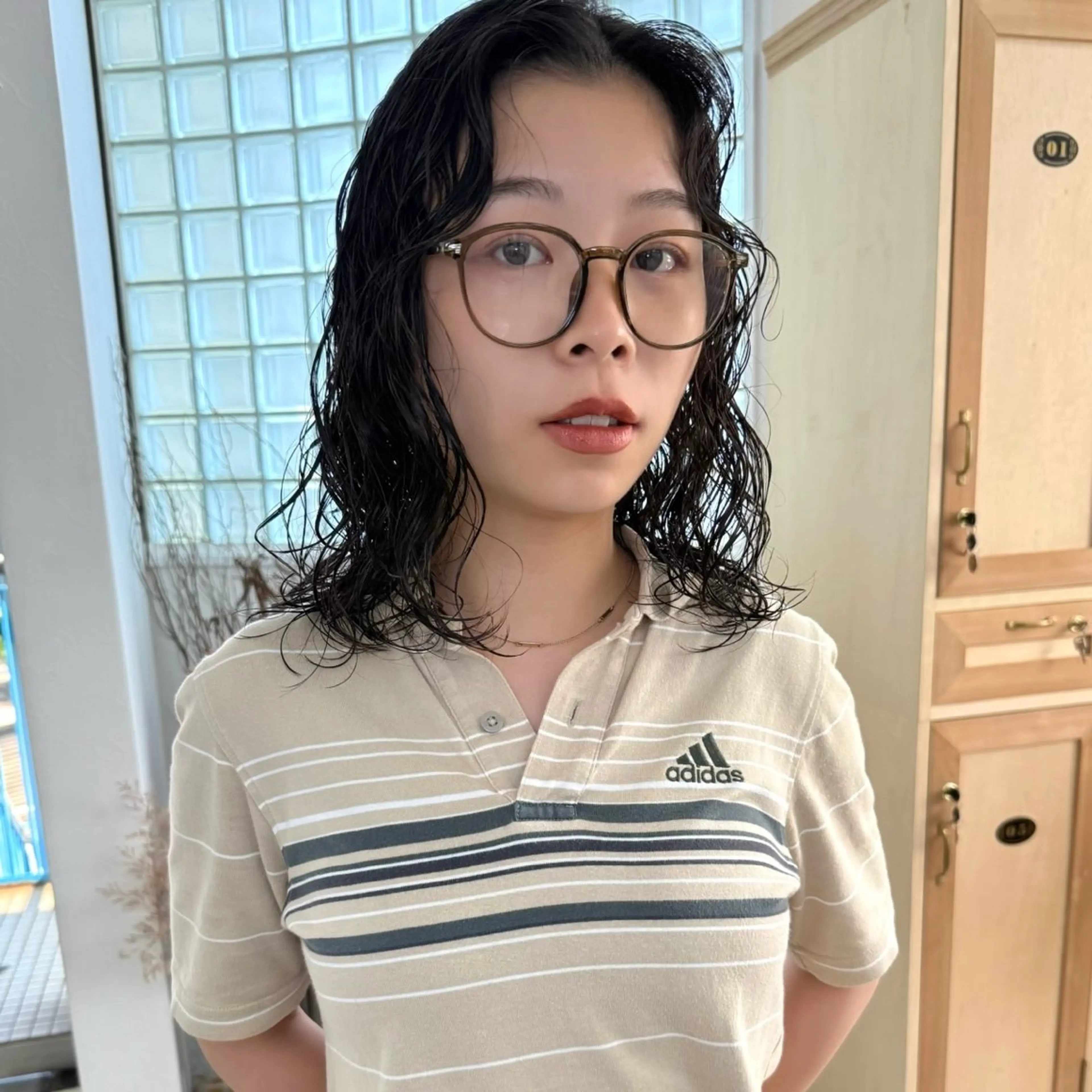 ミディアム パーマ カット パーマ －LOMARLIE－ YUKIのヘアスタイル