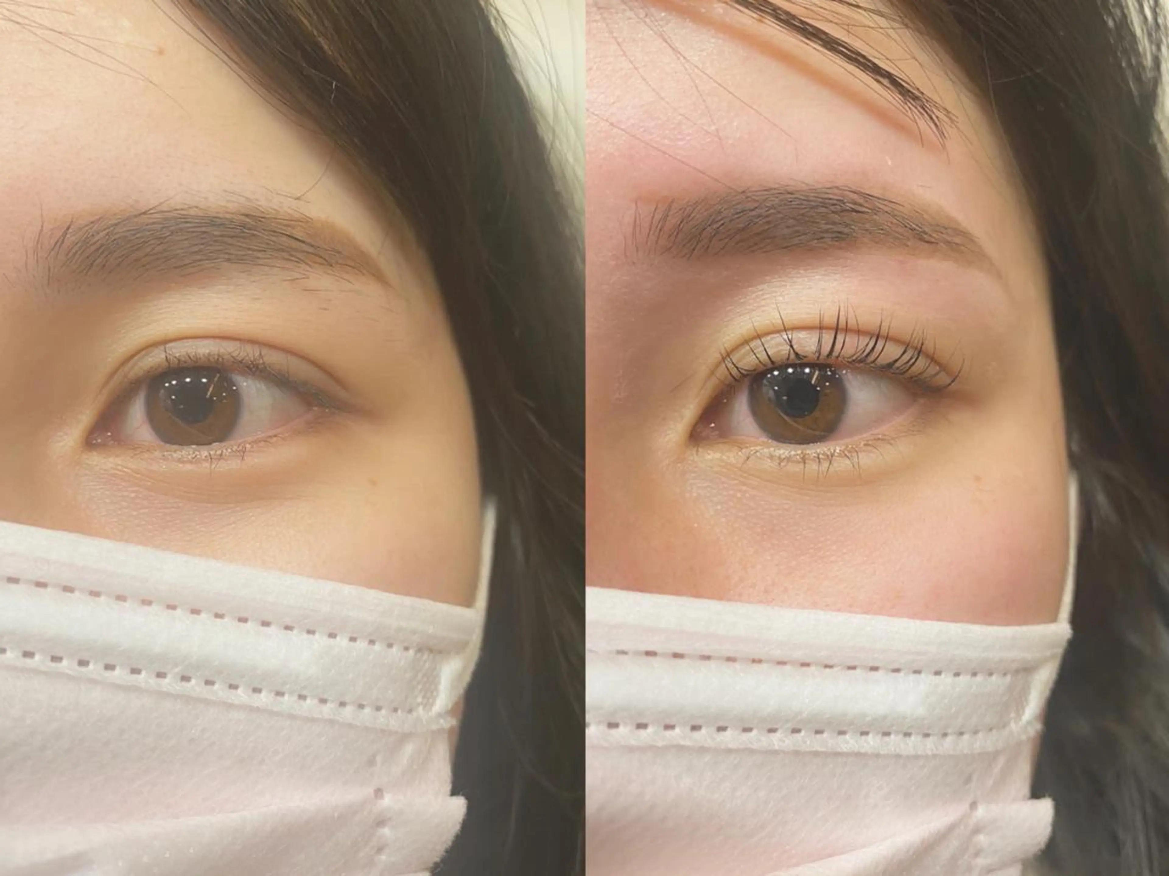マツエク・マツパ アイブロウ mignon by Happiness 高の原店所属・ミニヨン高の原店 ☀️里中紗耶🦋のマツエク・マツパデザイン