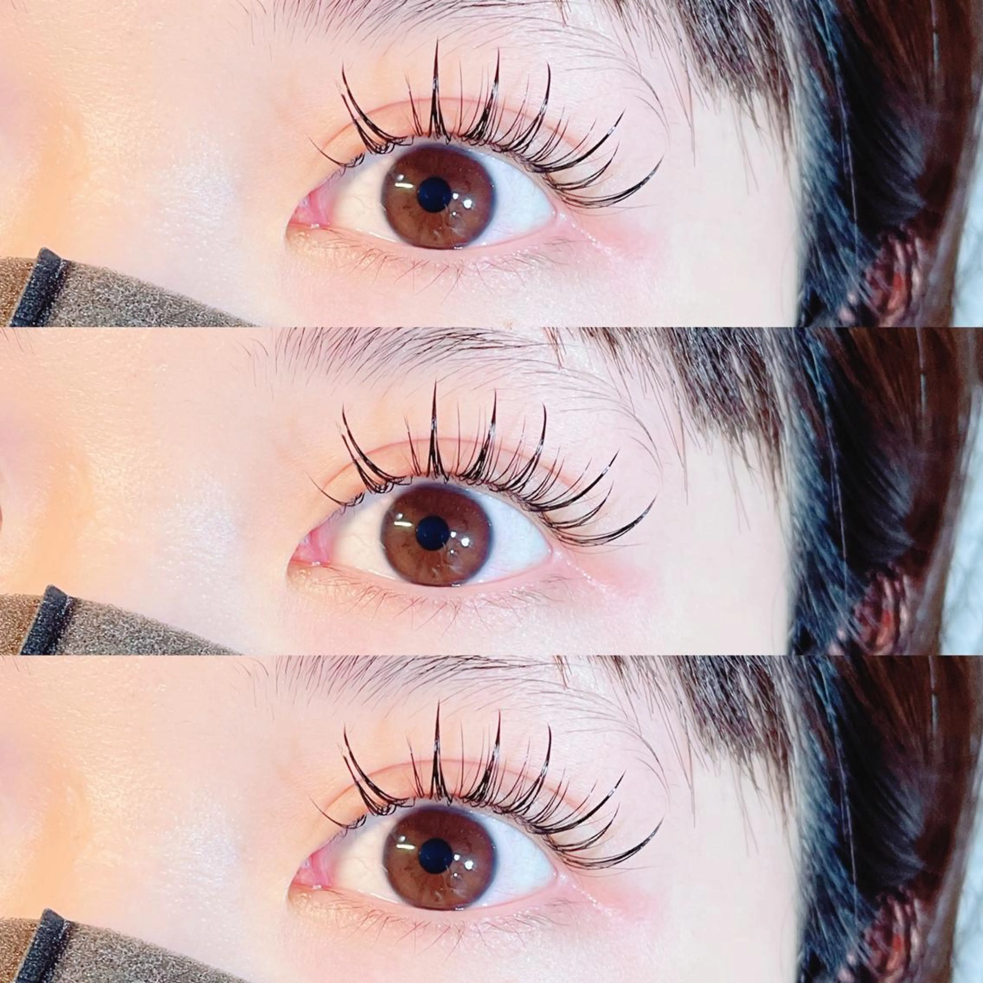 マツエク・マツパ カラーマツエク フラットラッシュ まつげパーマ ボリュームラッシュ ワンホンマツエク Mori ✨Mystical✨のマツエク・マツパデザイン