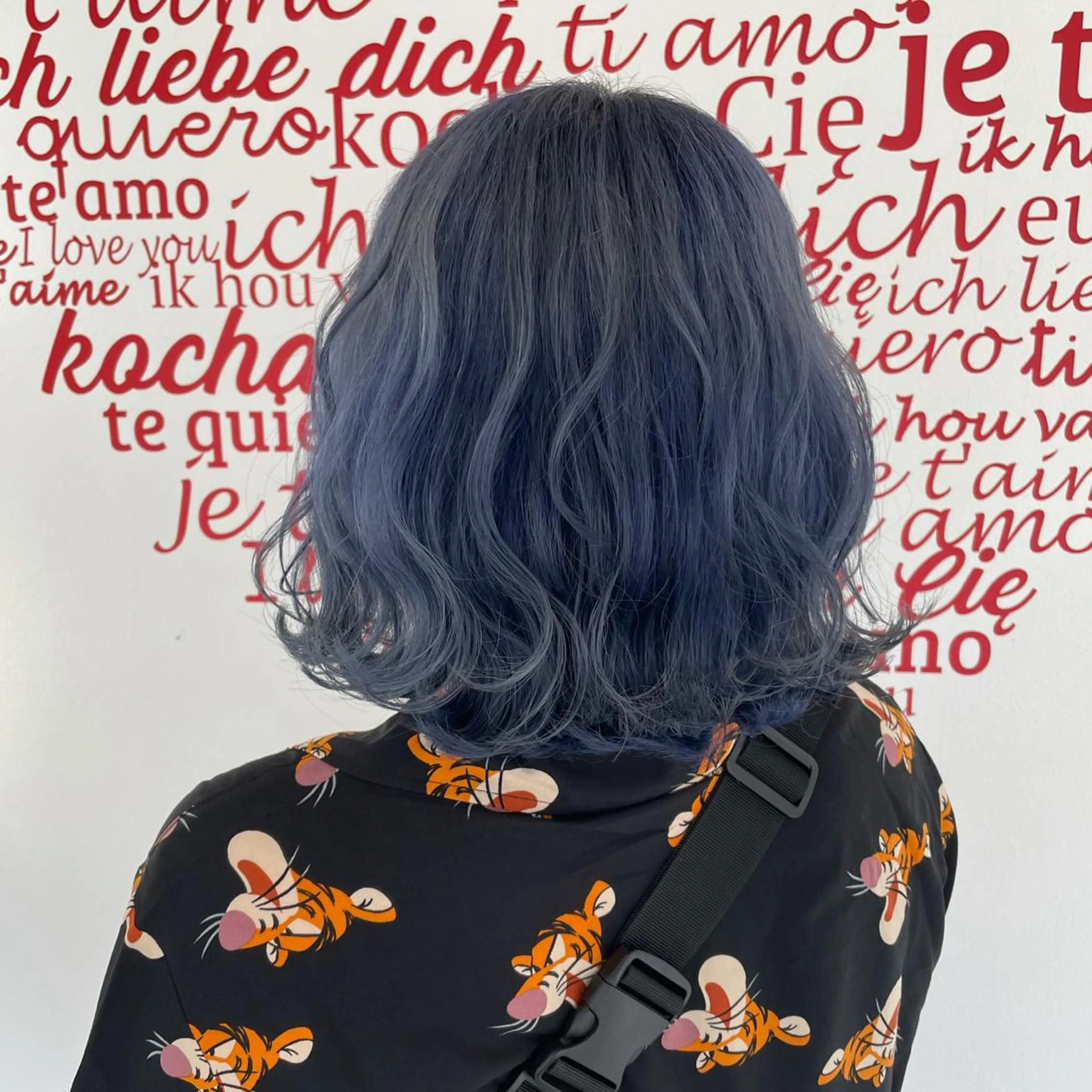 ミディアム カラー ヘアアレンジ CREAPY　日向野 利菜のヘアスタイル