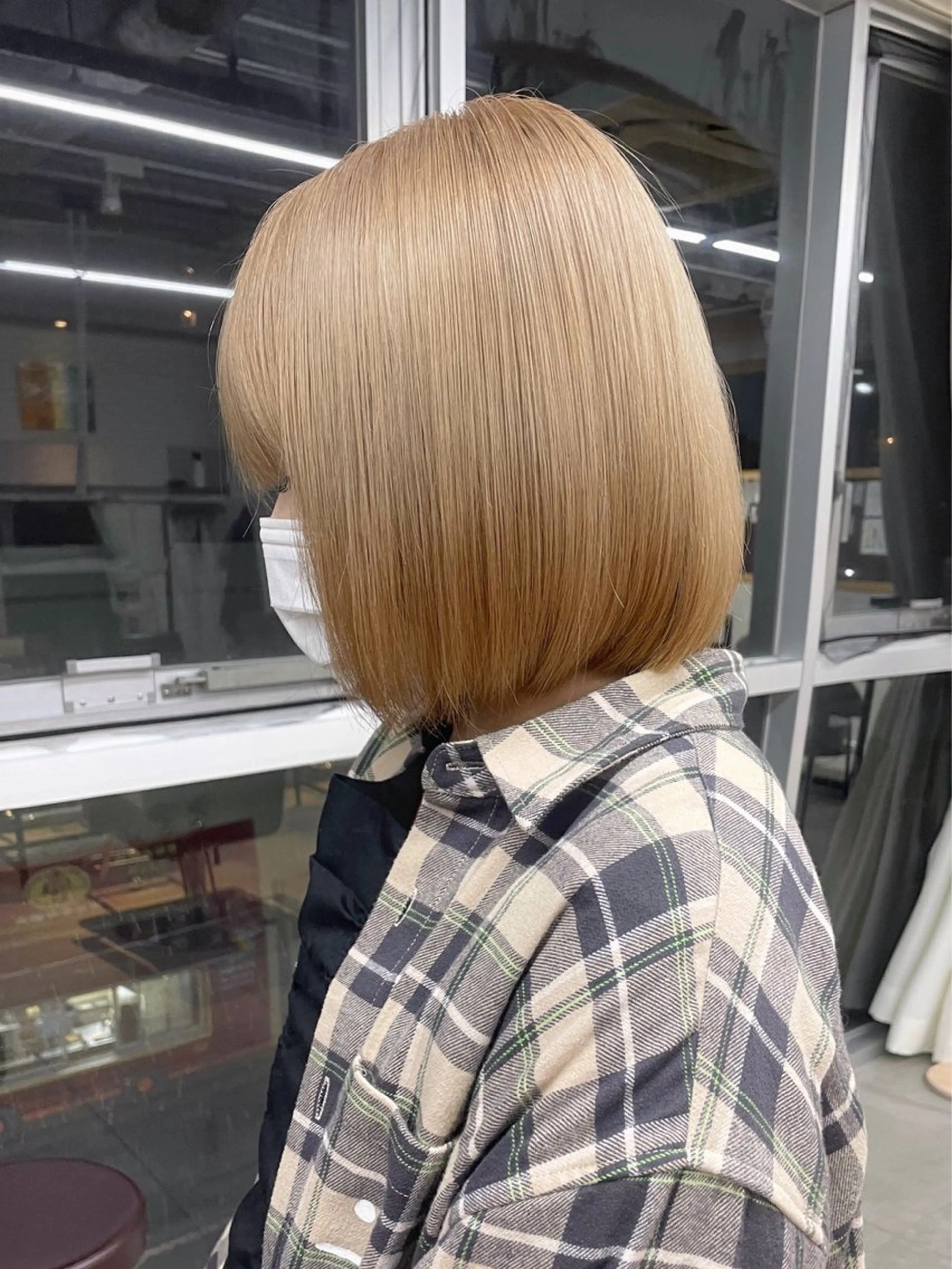 ショート カラー カット ヘアカラー トリートメント レイヤー/髪質改善カ ラ-🤍津田奈々美‎のヘアスタイル