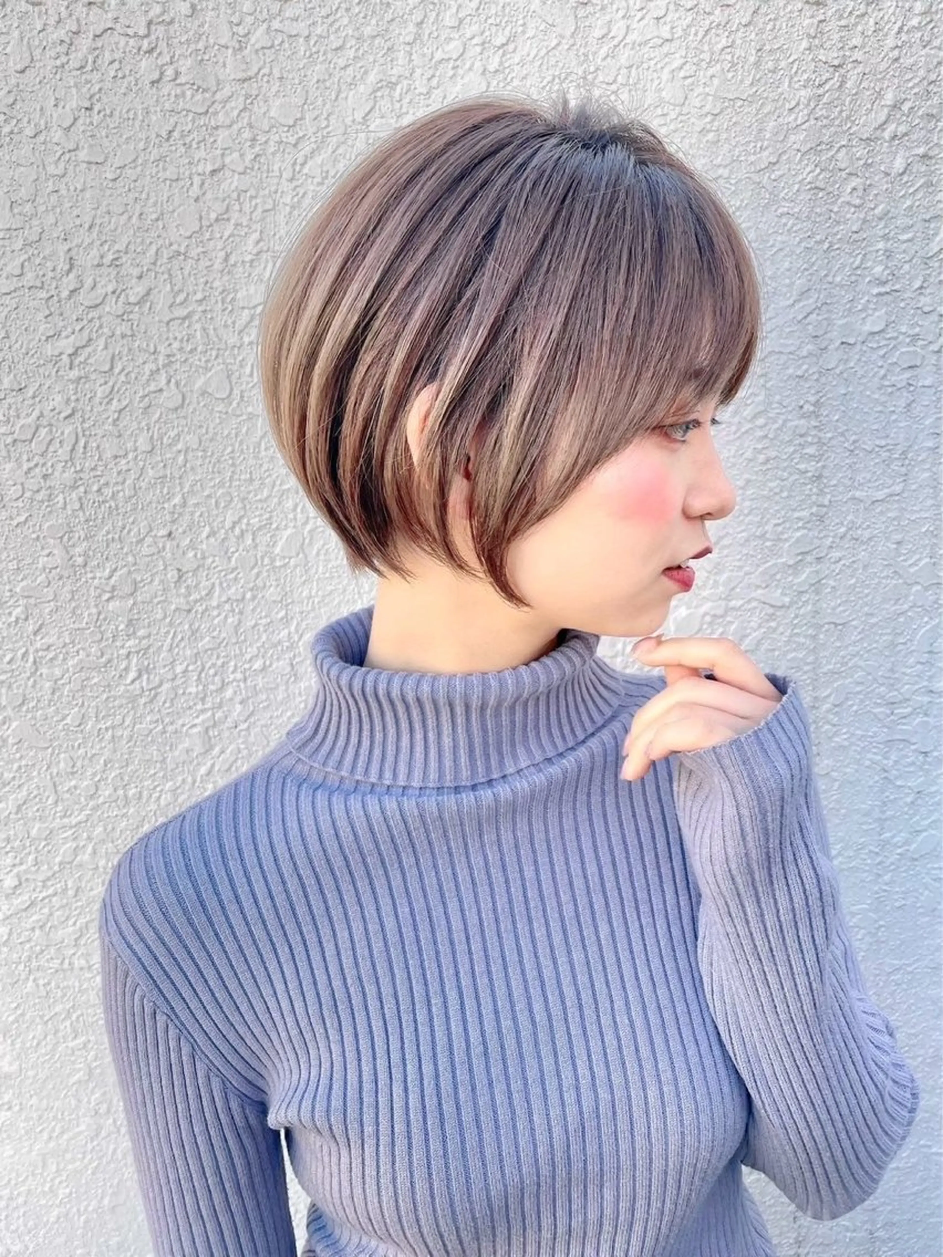 【バッサリもお任せ🙆‍♂️】大人気！丸みショートカット💓➕内部補修スチームトリートメント💭（カットモデル）の写真