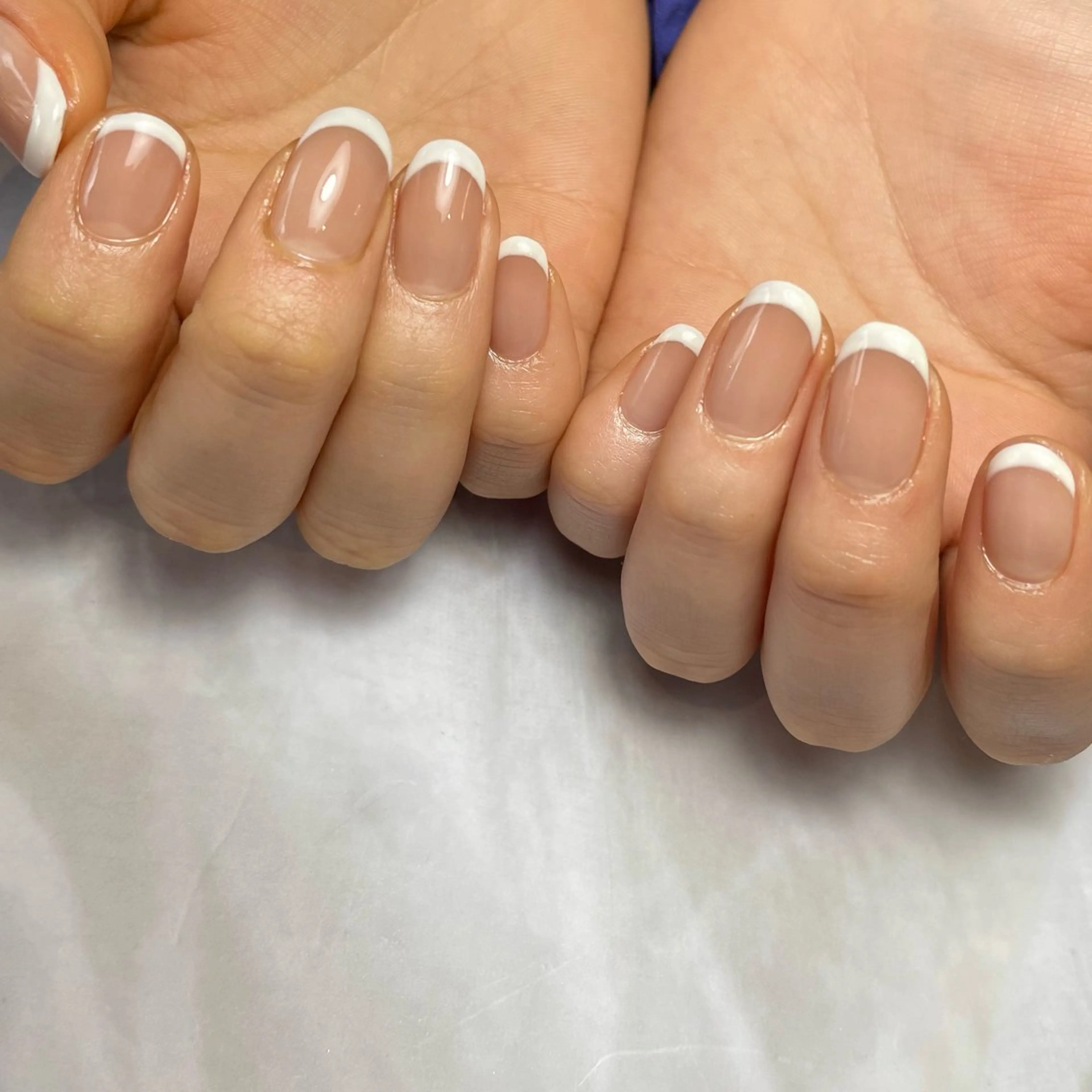 ネイル フレンチネイル ホワイト Reflection marikoのネイルデザイン