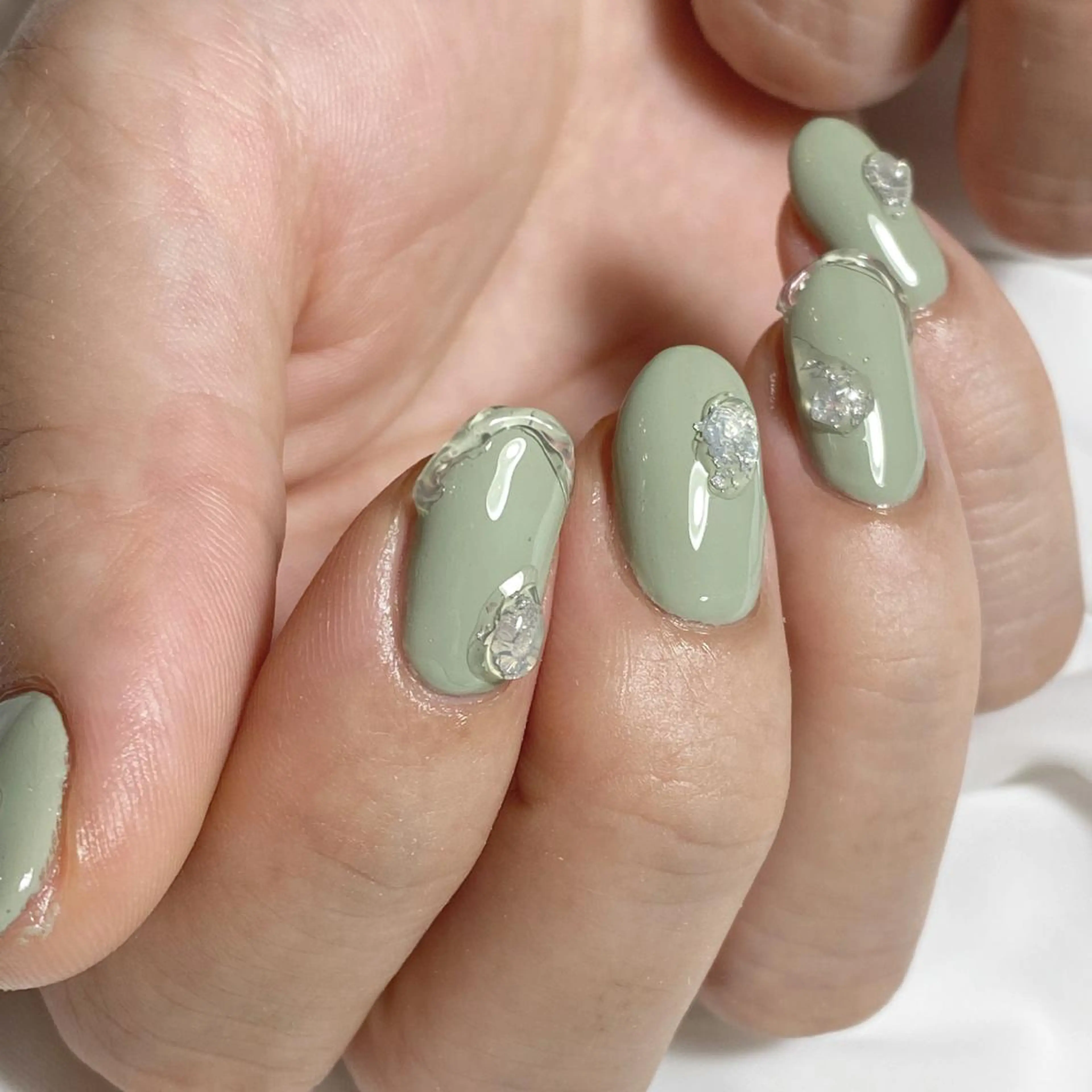 ネイル アートネイル ニュアンスネイル marie nailのネイルデザイン