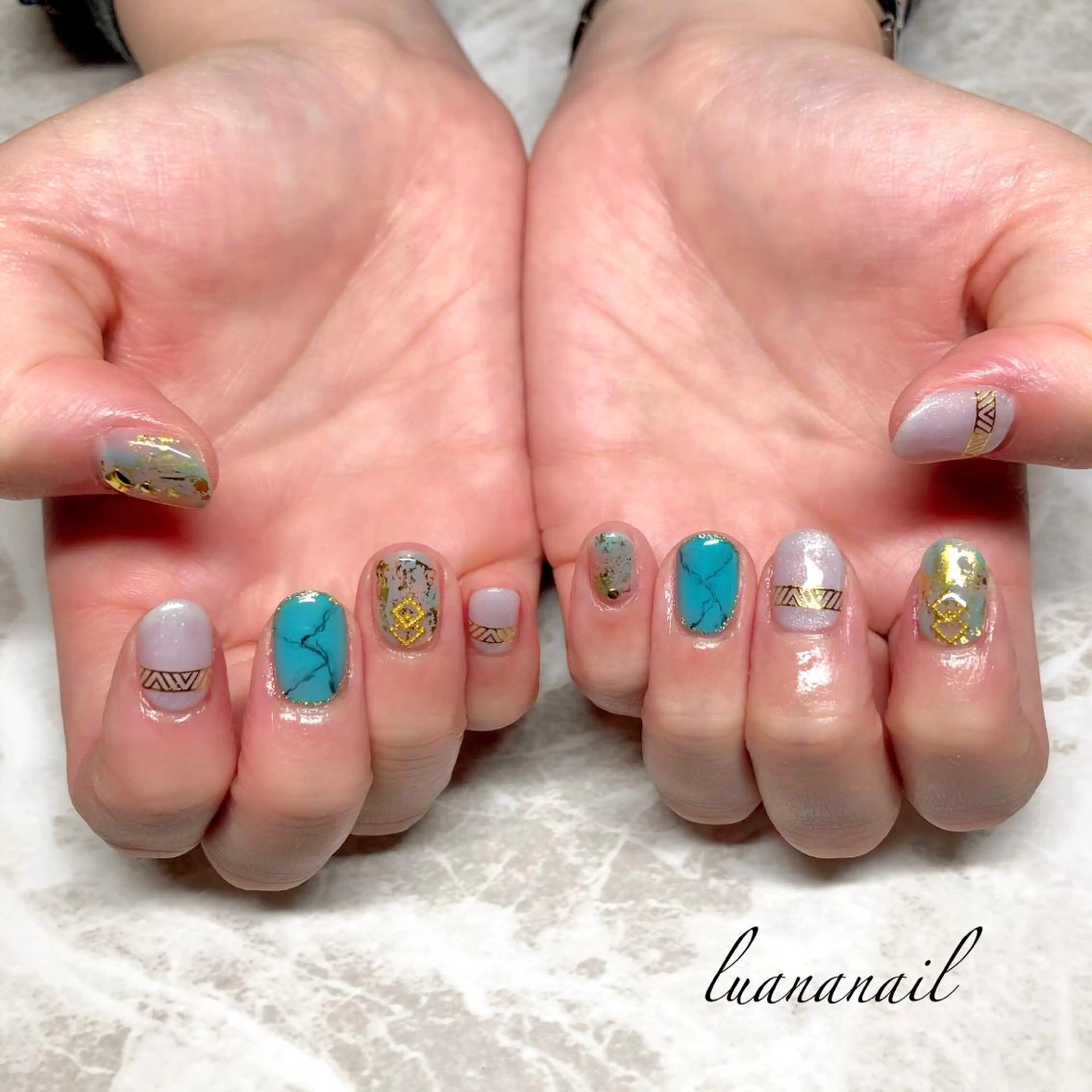 ネイル ニュアンスネイル luana nailのネイルデザイン