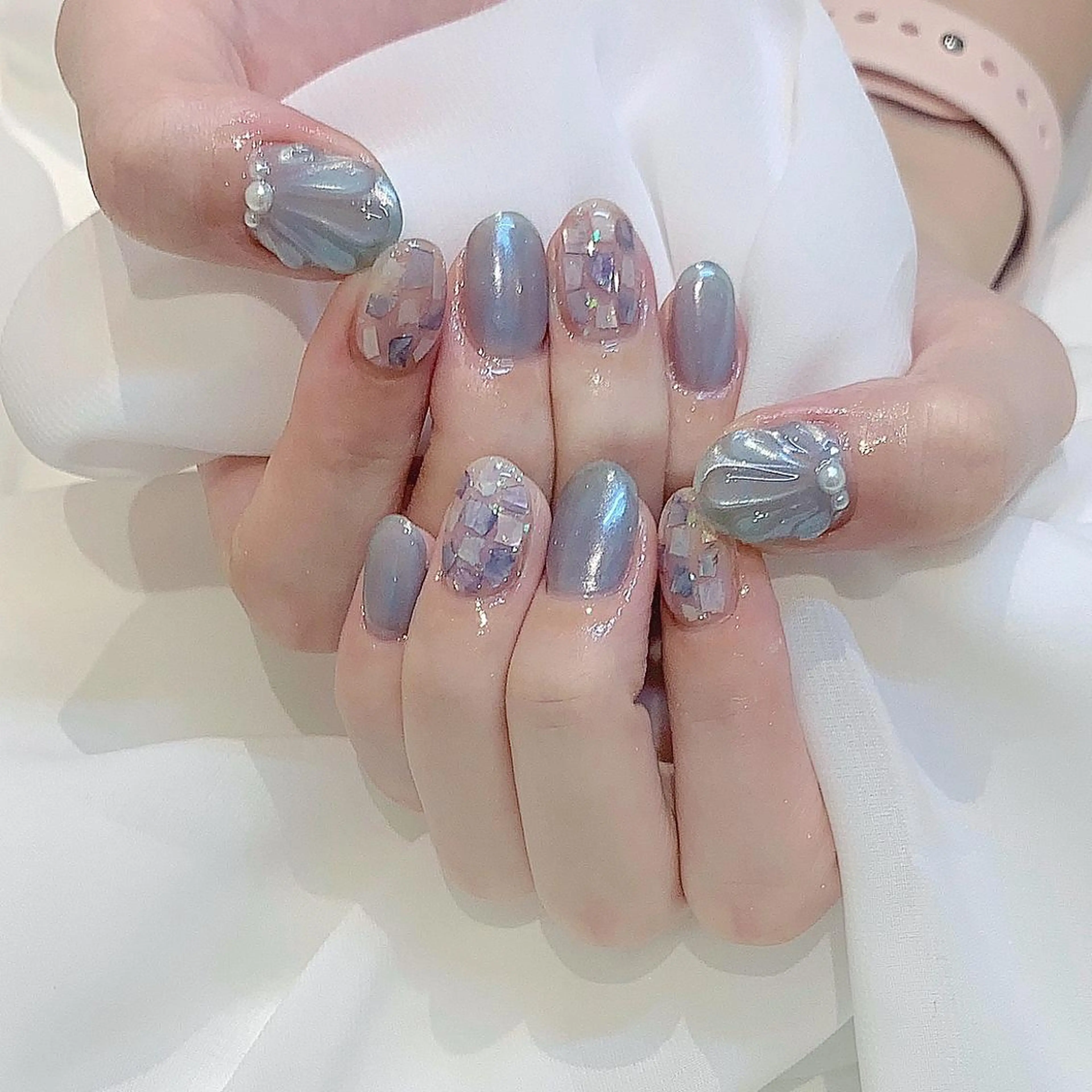 ネイル ハンドネイル Kanon 🤍のネイルデザイン
