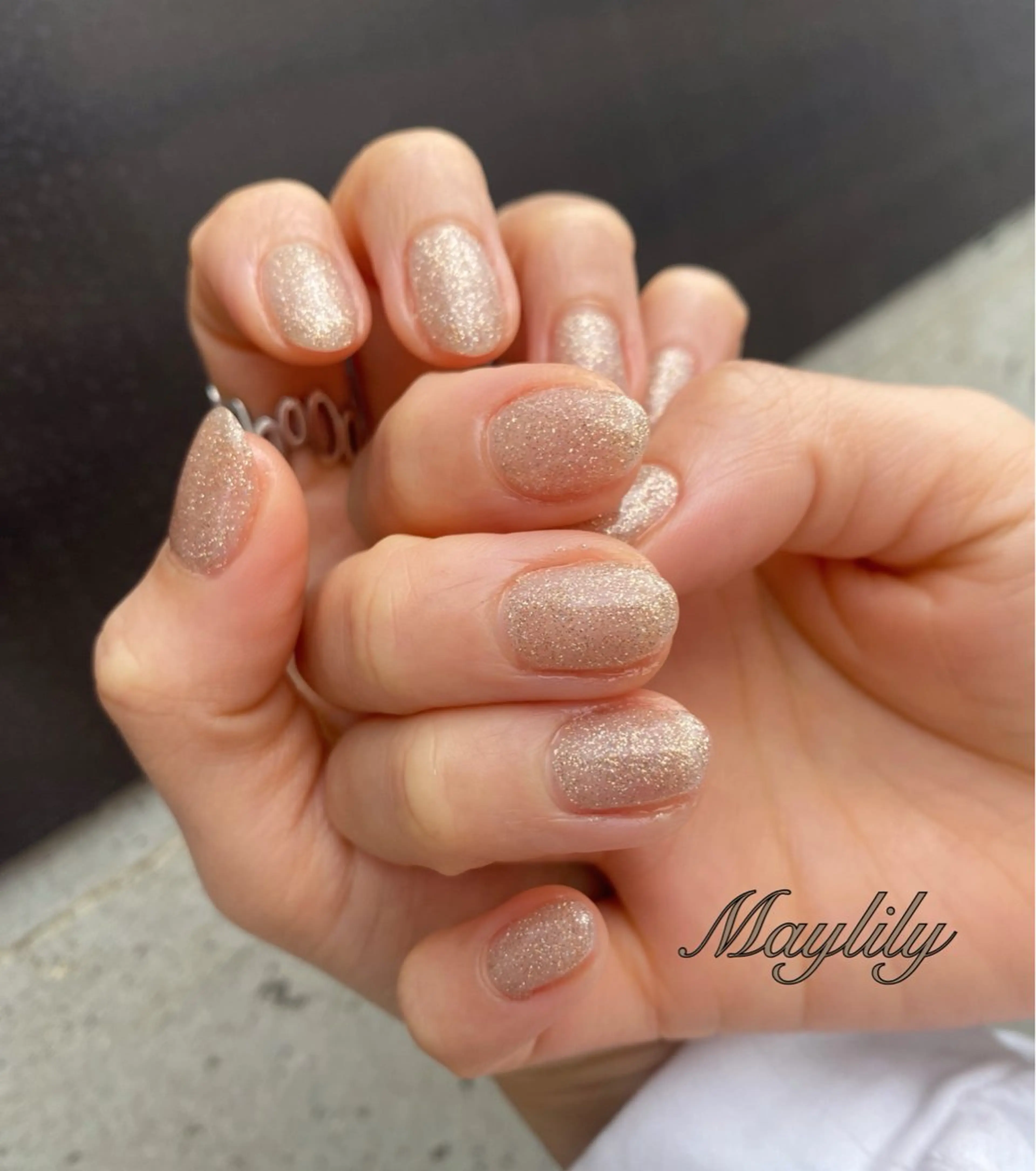 ネイル フラッシュネイル ハンドネイル Nail salon Maylily所属・Nail salon Maylilyのネイルデザイン