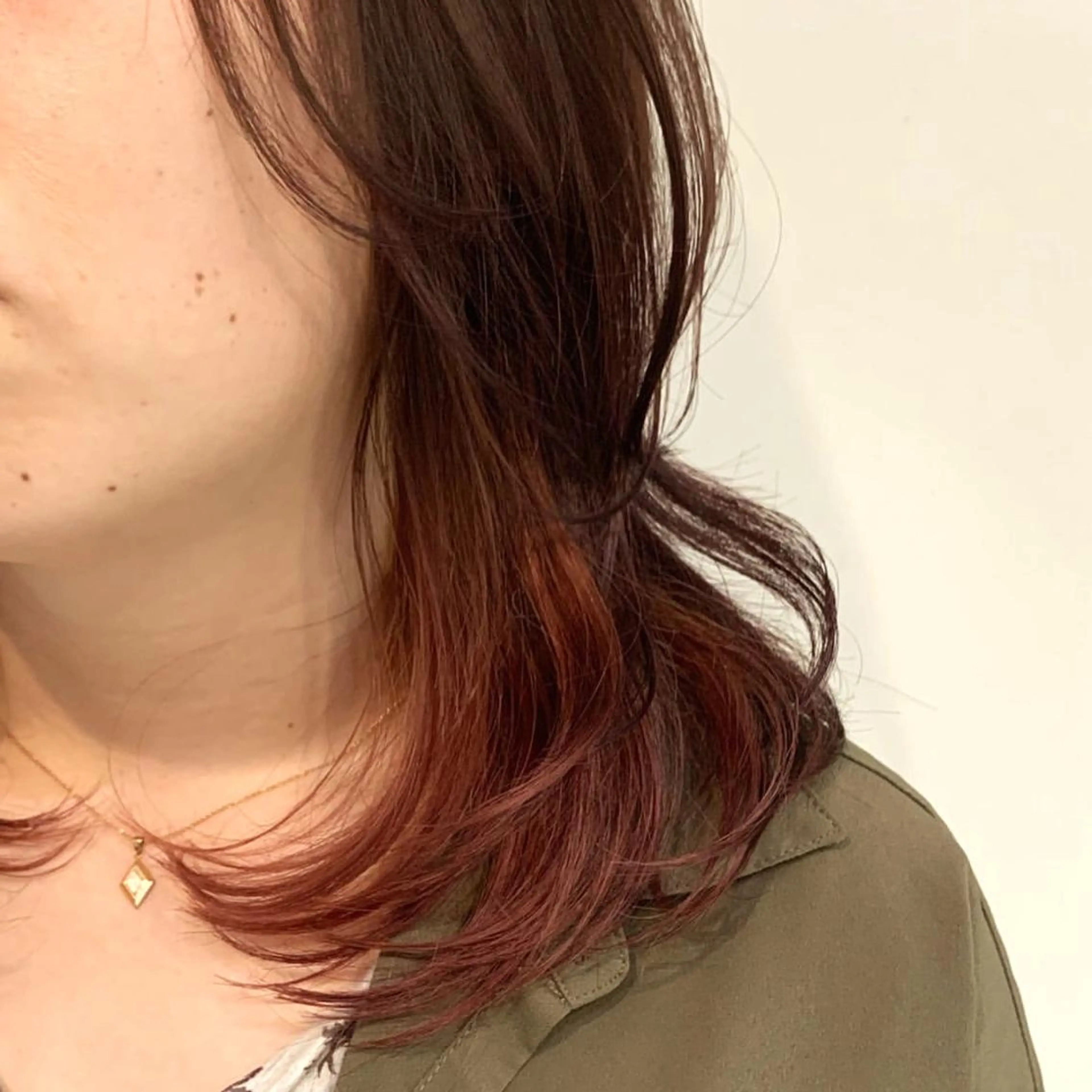 ミディアム カラー salon m ni サロンマーニ所属・久保田 一のヘアスタイル