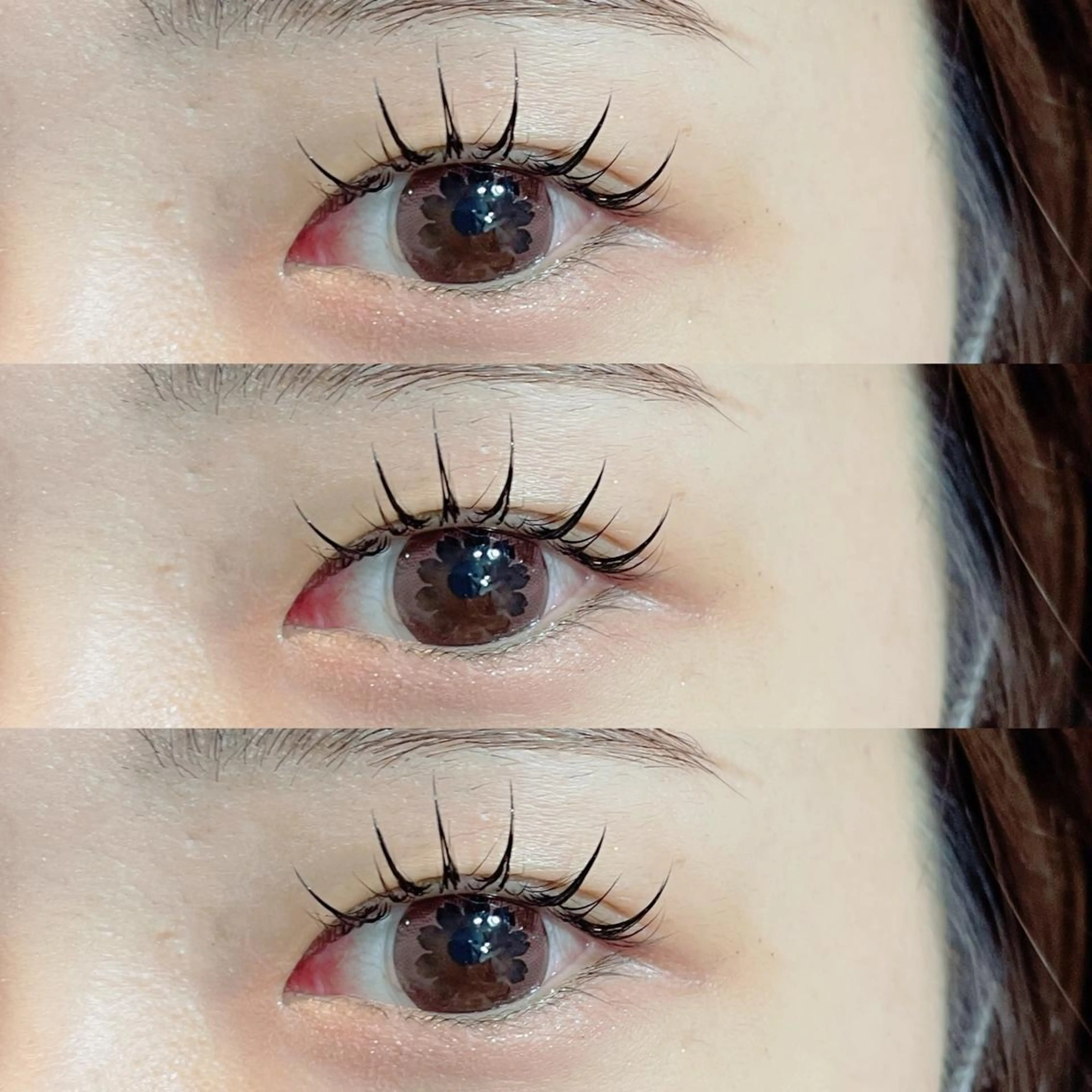 マツエク・マツパ カラーマツエク フラットラッシュ パリジェンヌラッシュリフト まつげパーマ ボリュームラッシュ Mori ✨Mystical✨のマツエク・マツパデザイン