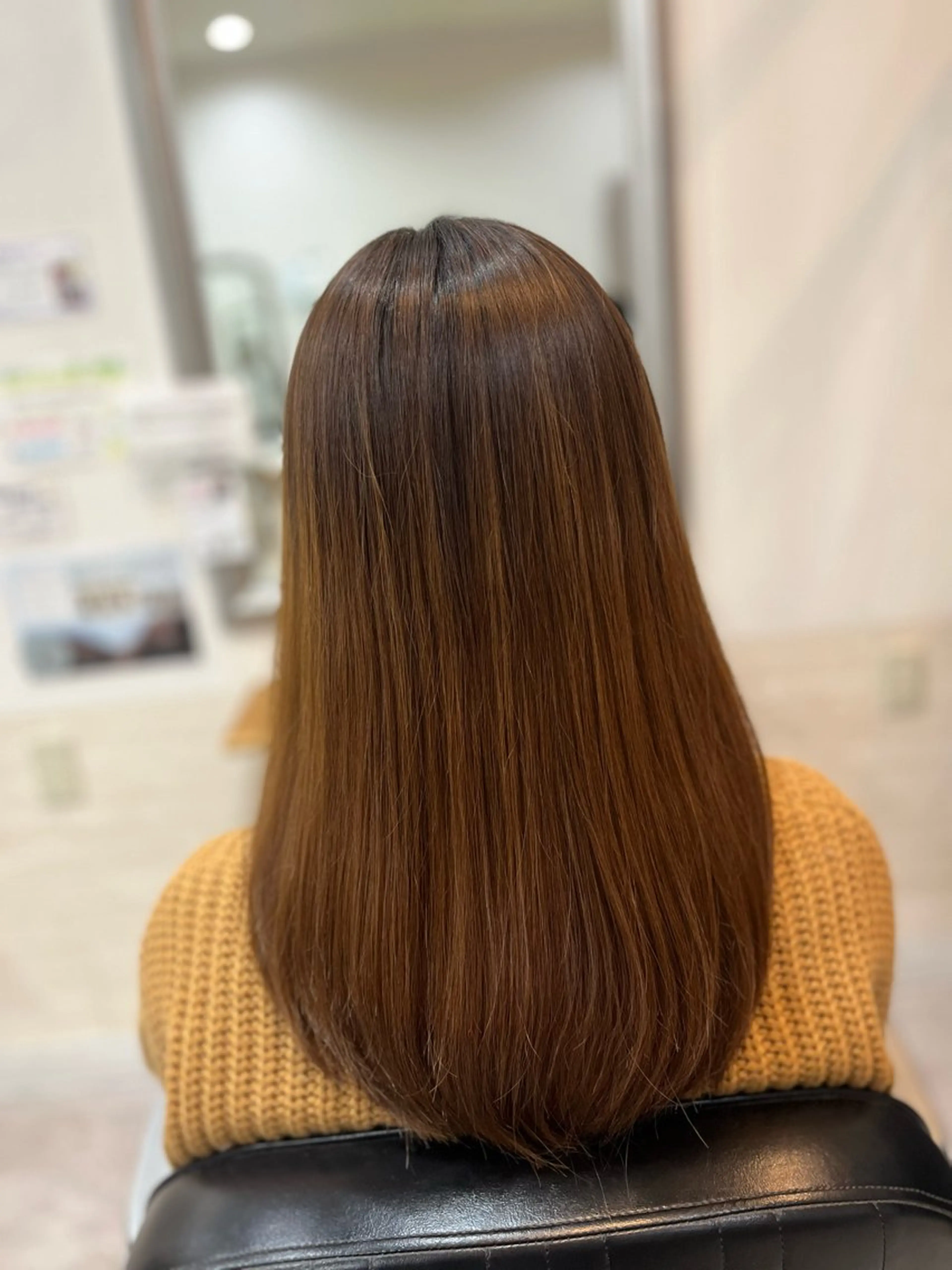ロング カット 艶髪🥣透明感カラー 🫧前田奈津実のヘアスタイル