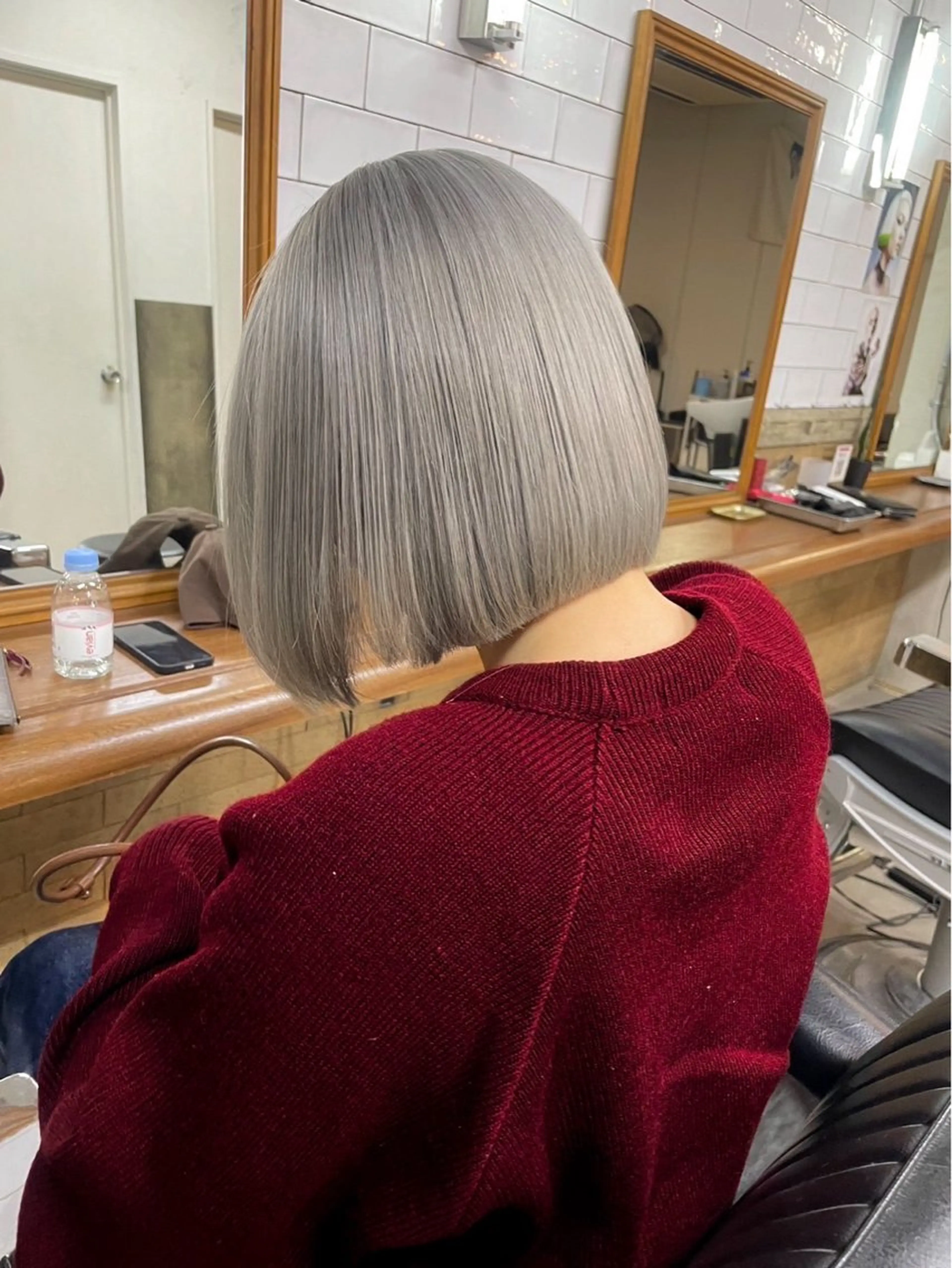 ミディアム CHIHIRO メリケンビューティーのヘアスタイル