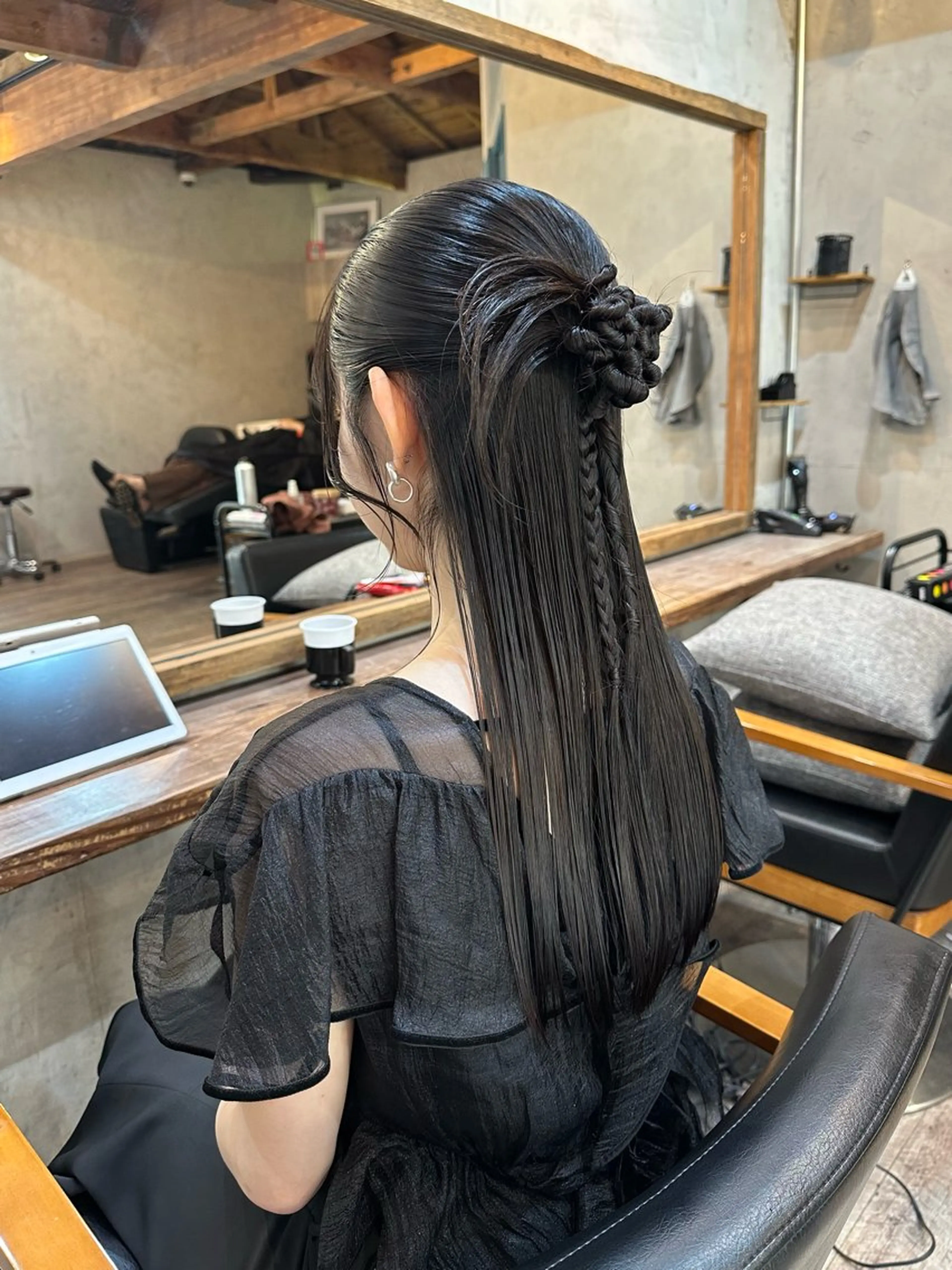 ヘアアレンジ・パーティーセット￥4,500#ヘアセット#ヘアメイクの写真