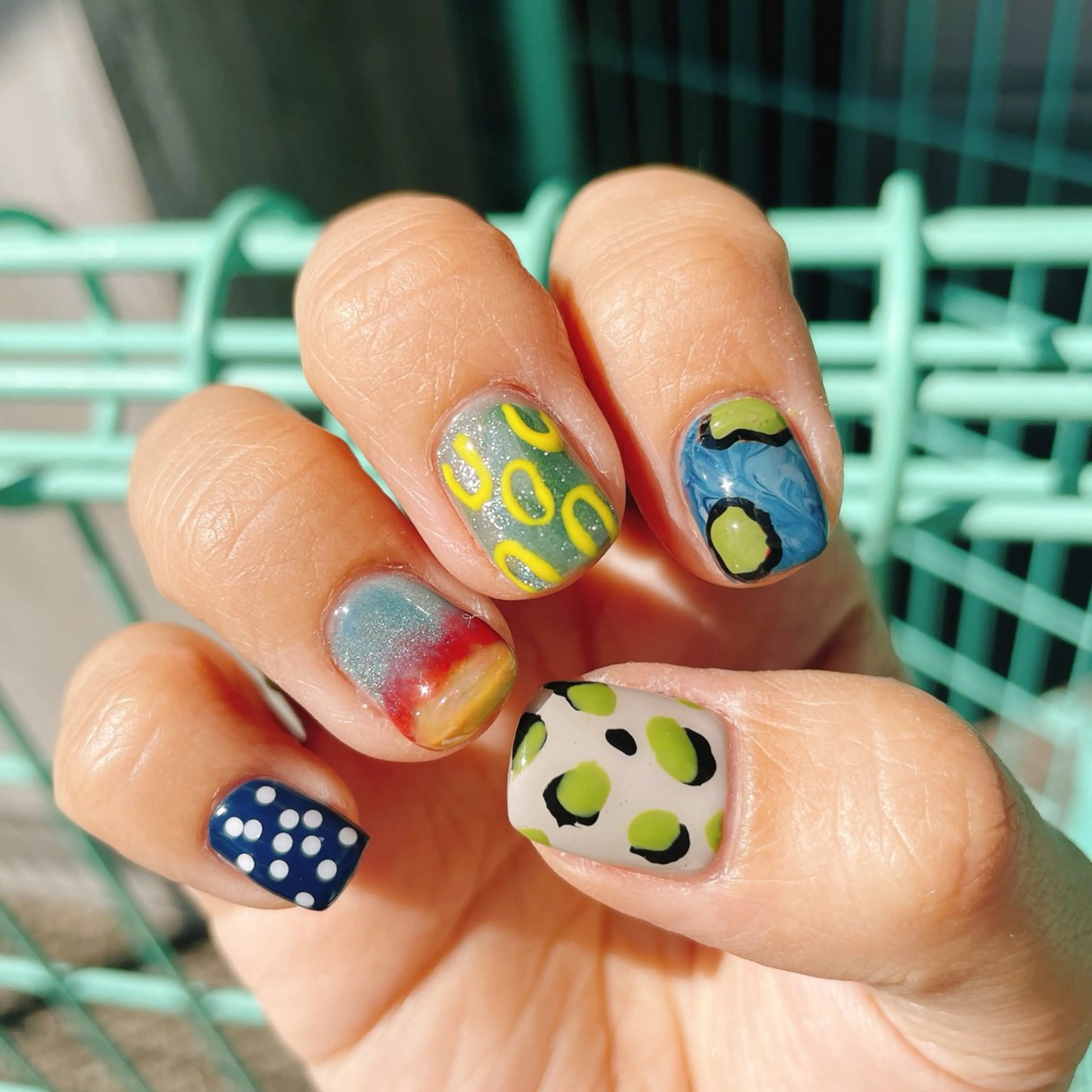 ネイル 持ち込み ハンドネイル tsumeasobi所属・tsumeasobi 🪬macoのネイルデザイン