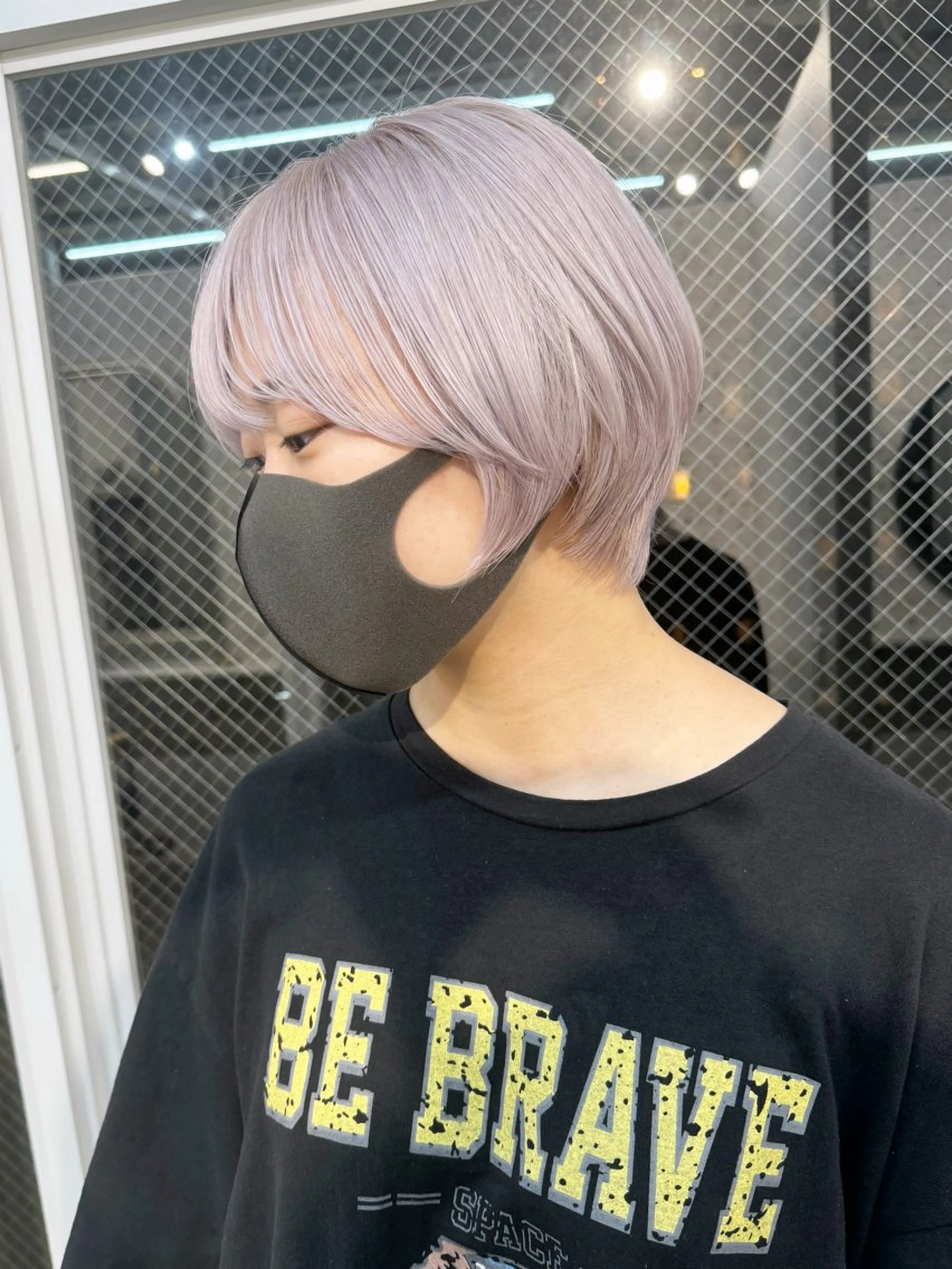 ショート カラー ヘアアレンジ ブリーチ ケアブリーチ ダブルカラー ハイライトカラー ハイトーンカラー ヘアカラー トリートメント lani 天神大名/ブリーチのヘアスタイル