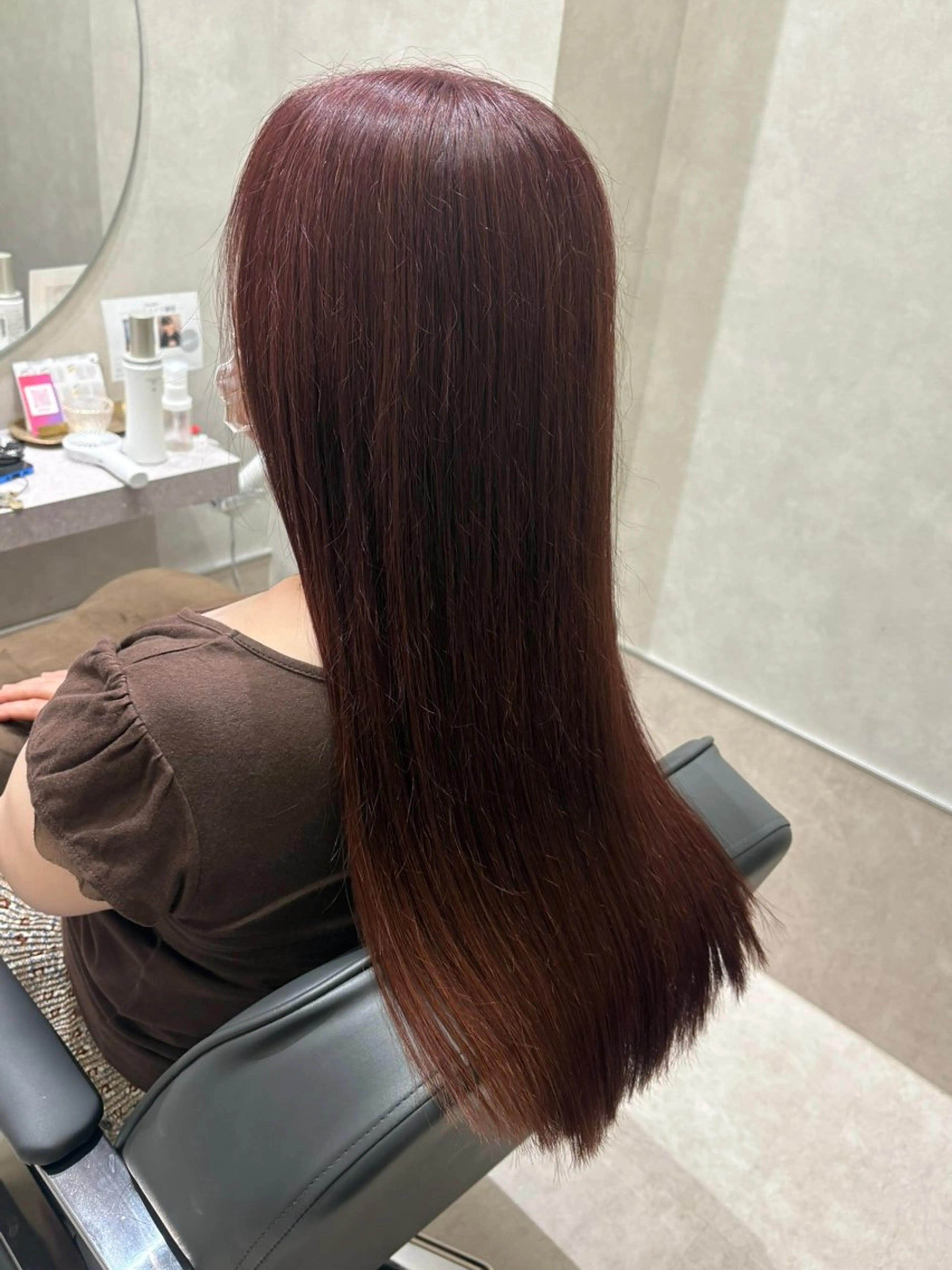 ロング カット ヘアカラー トリートメント ヘッドスパ 勝利/中性ヘア/韓国 /ウルフ/フェザーのヘアスタイル