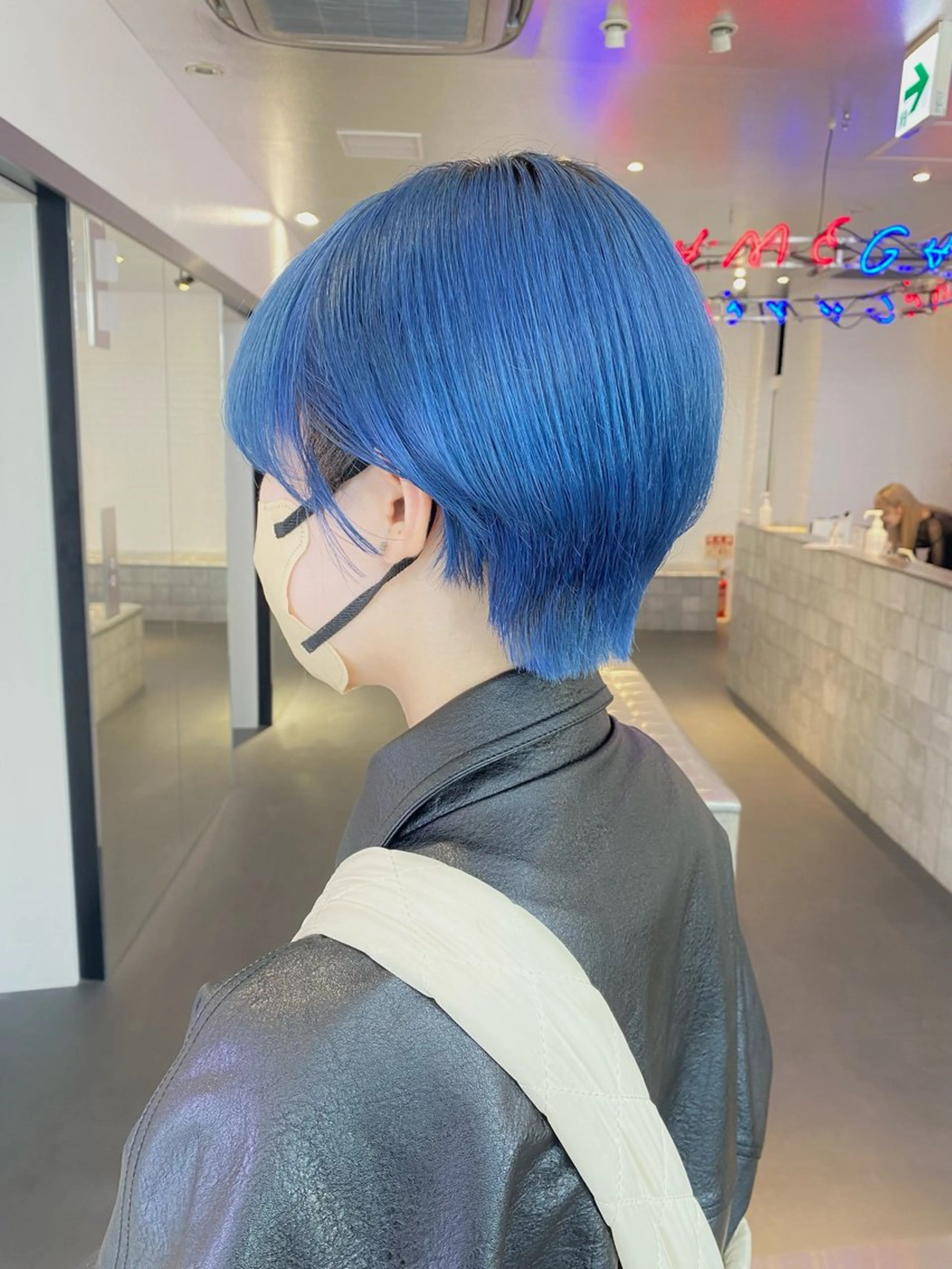 ミディアム カラー カット ヘアカラー トリートメント 🌈ベージュ艶髪🌈 ボブ/ユウトのヘアスタイル