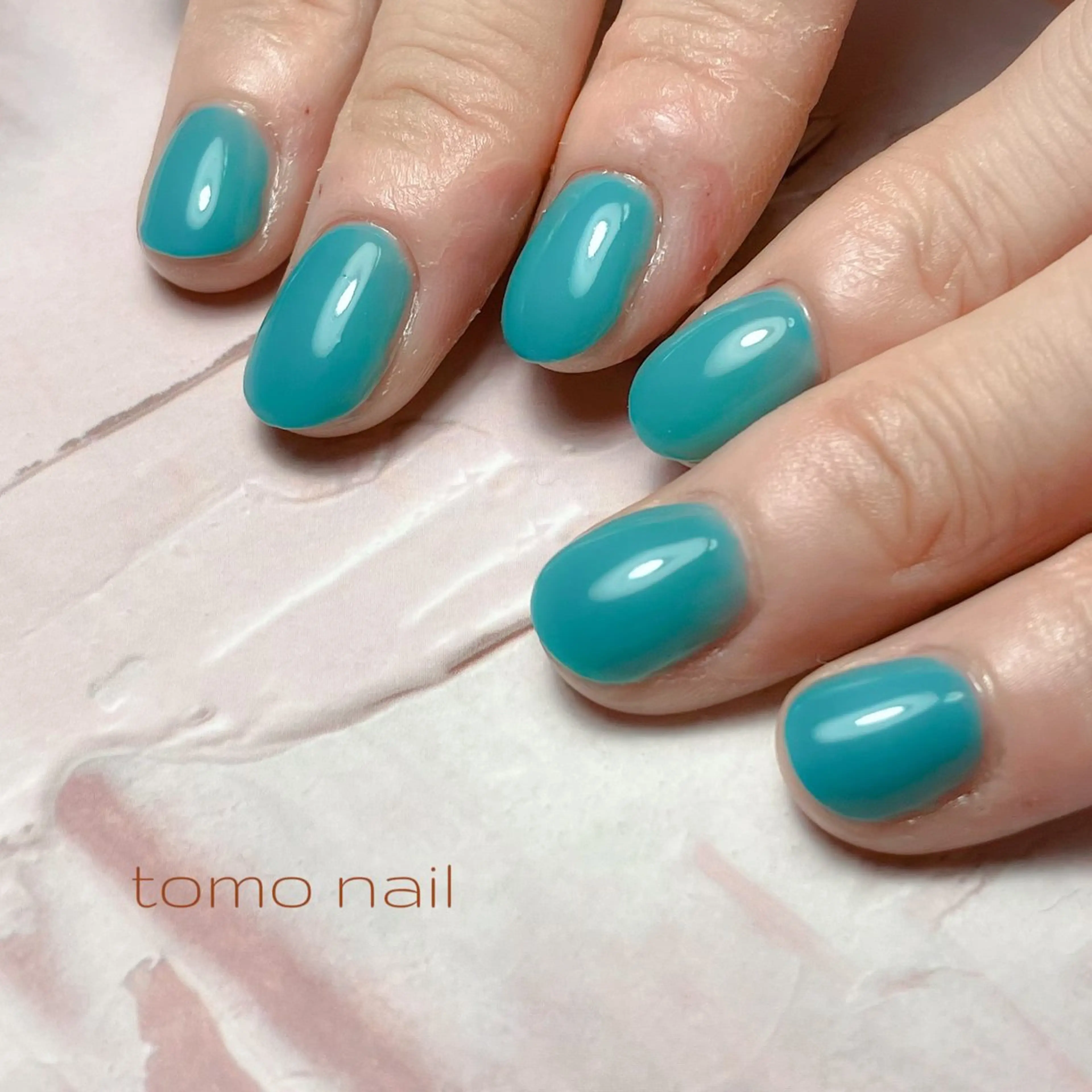 ネイル ジェルネイル ワンカラーネイル ハンドネイル Private nail salon Lune【リュヌ】所属・nail salon tomoのネイルデザイン