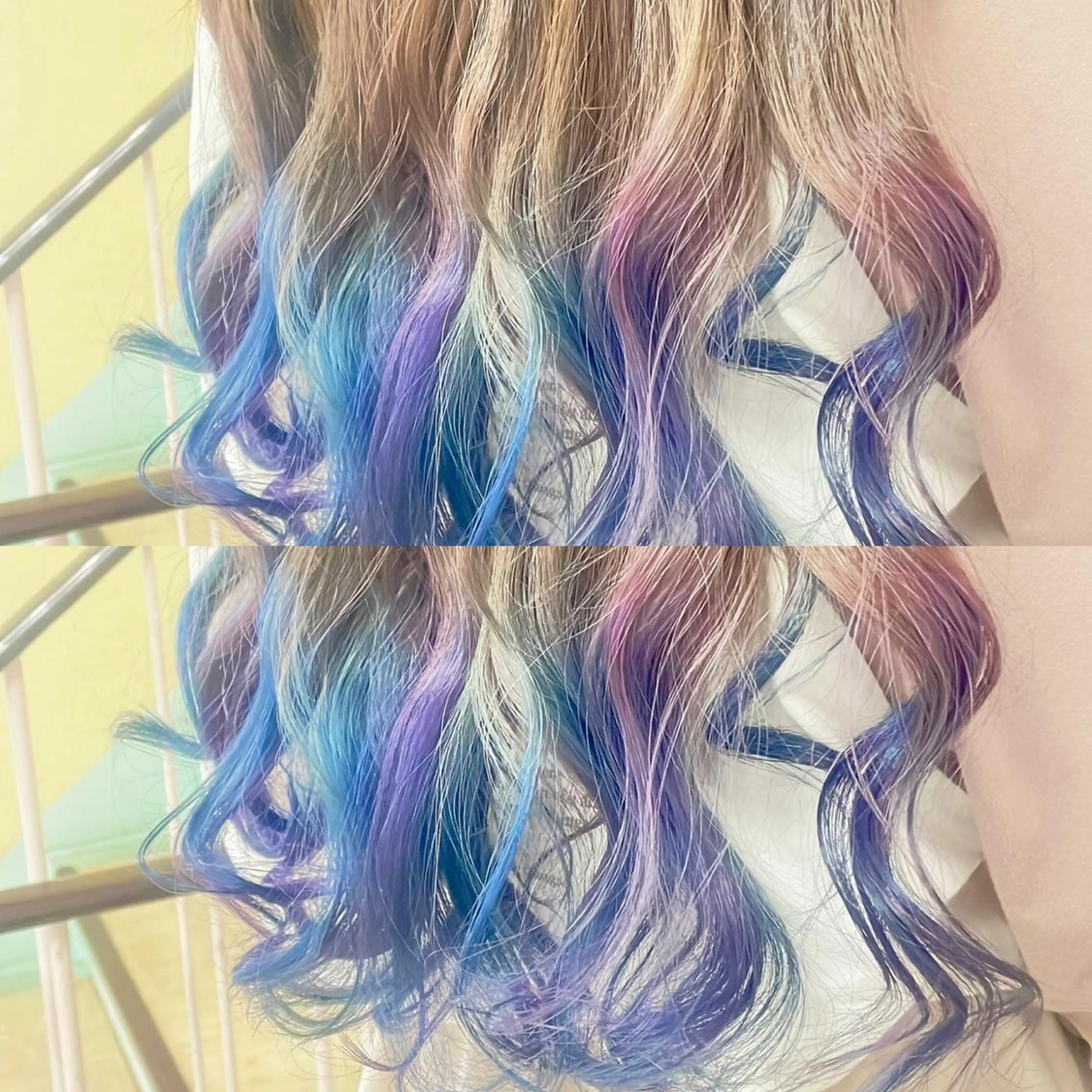 カラー ヘアカラー トリートメント 渋谷:インナーカラー ／🍒エリカ🍒のヘアスタイル