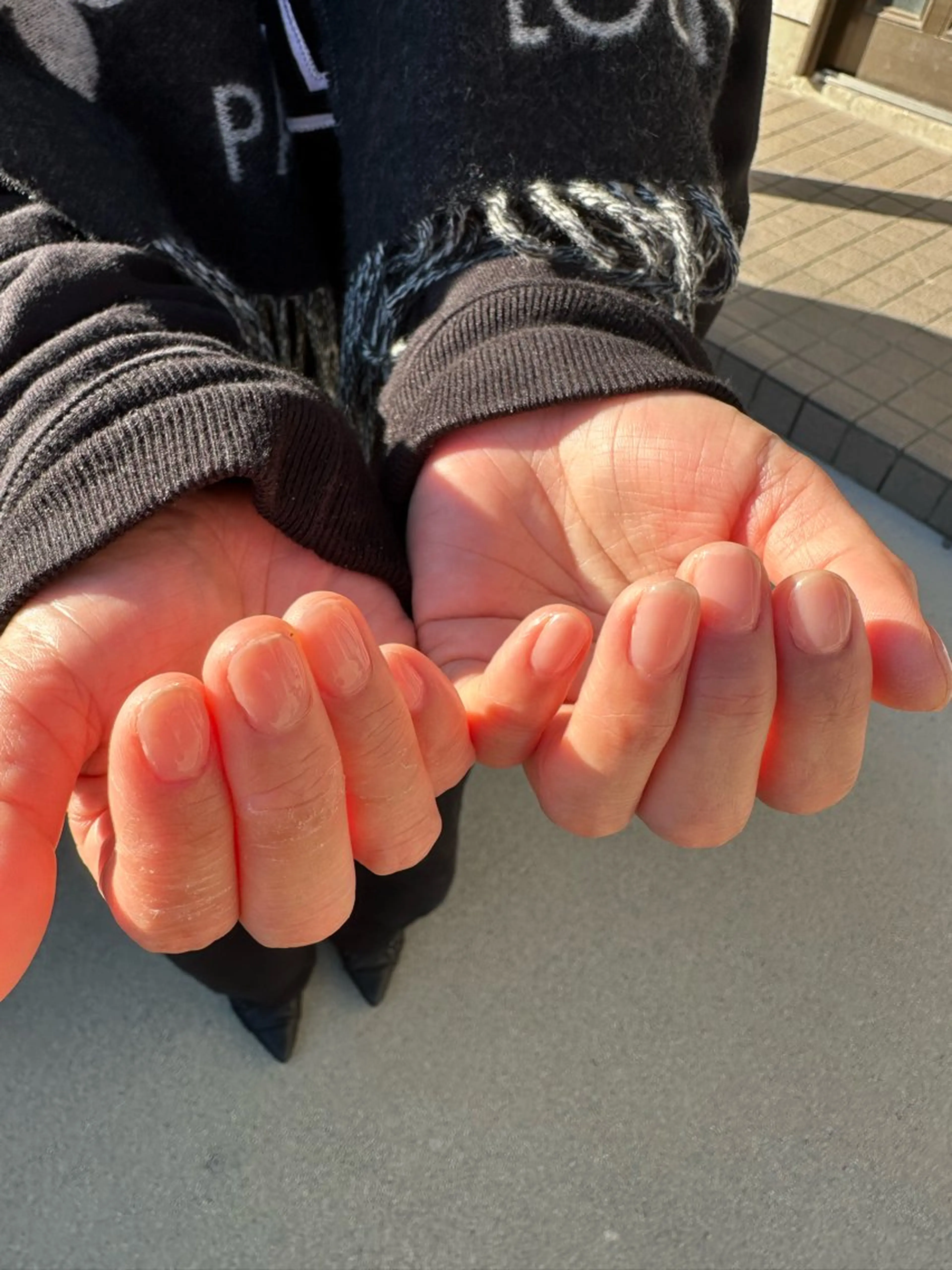 ネイル ピンク ハンドネイル Sawa ︎︎𓂃⟡.·のネイルデザイン