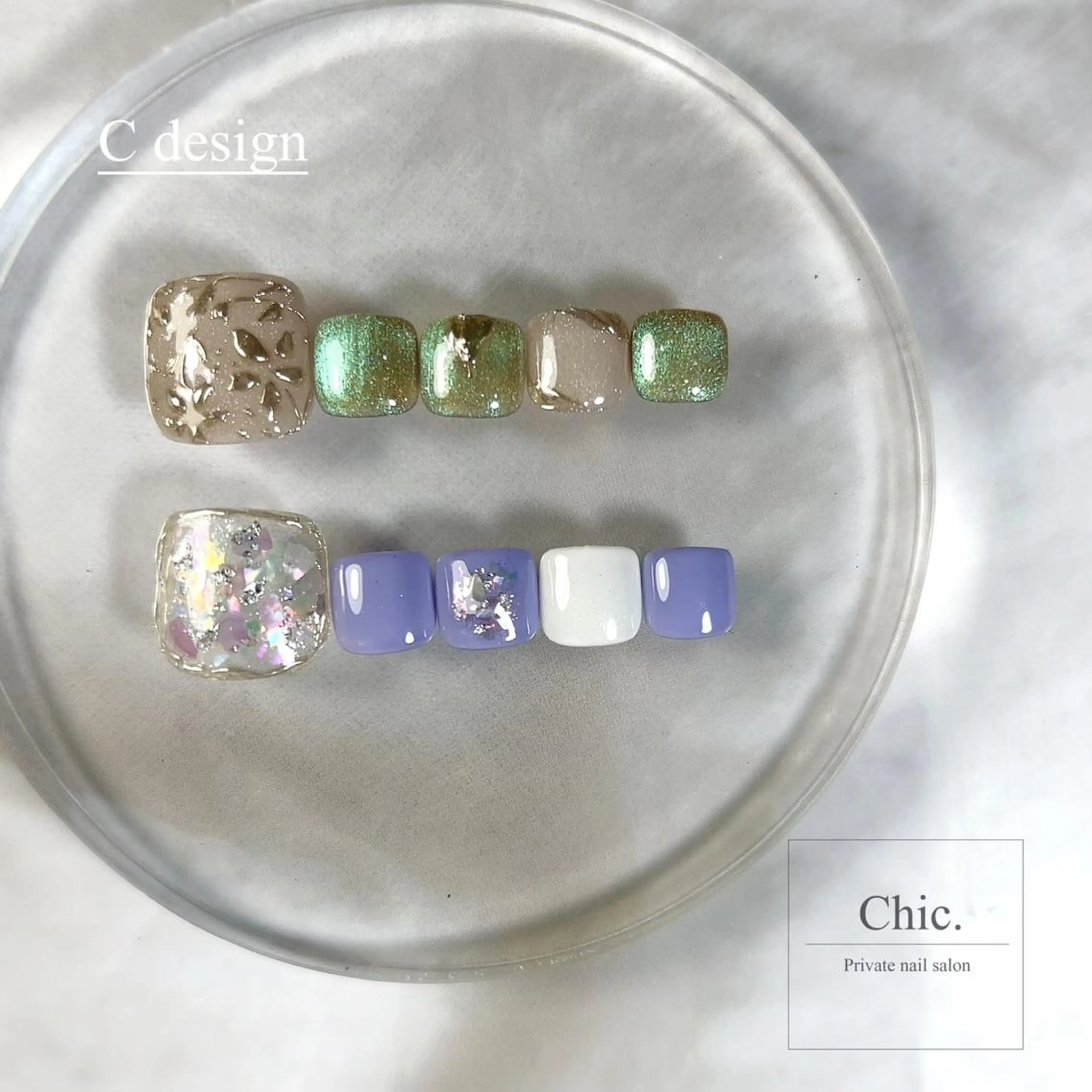 ネイル フットネイル Chic. nailのネイルデザイン