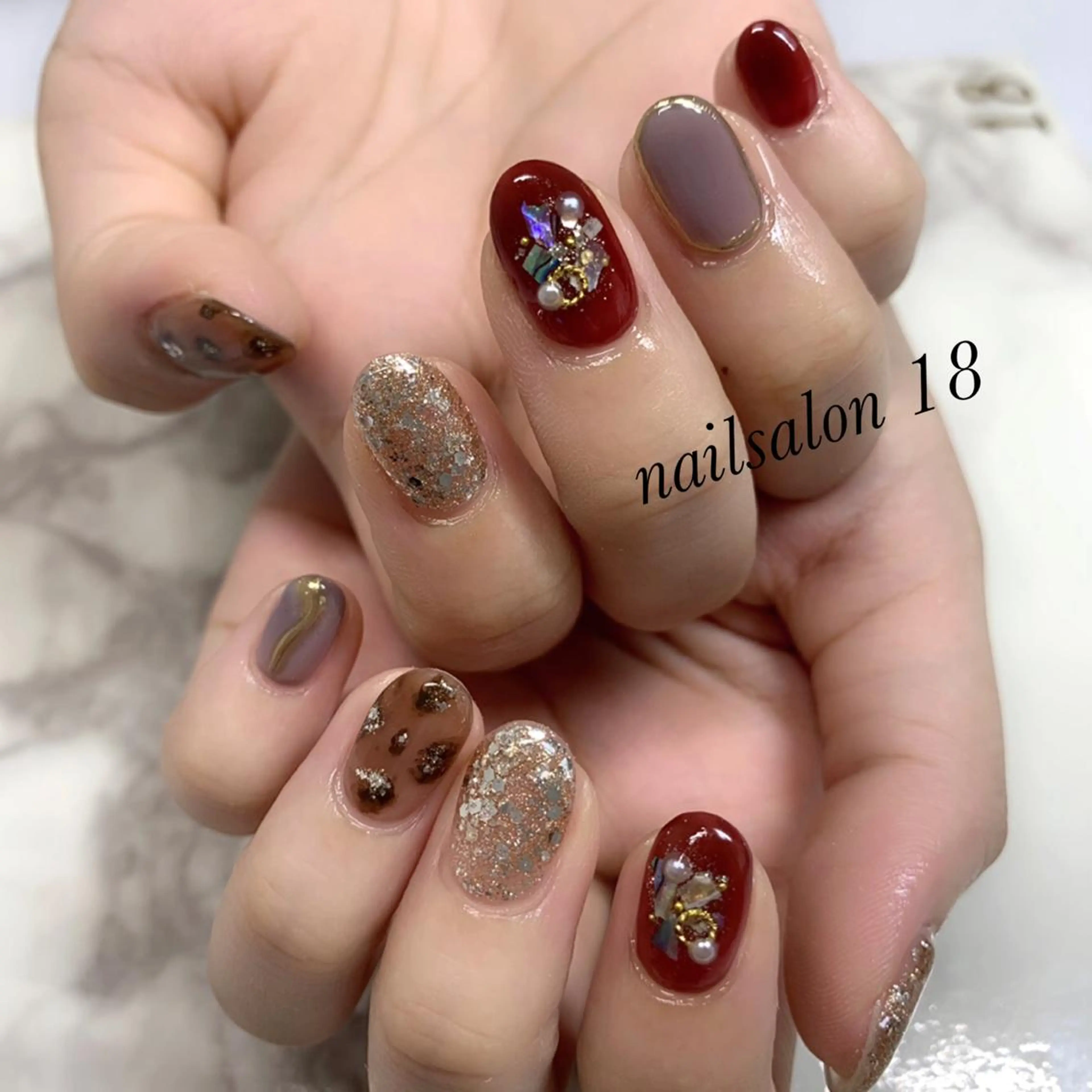 メンズ ネイル nail salon 18.のネイルデザイン