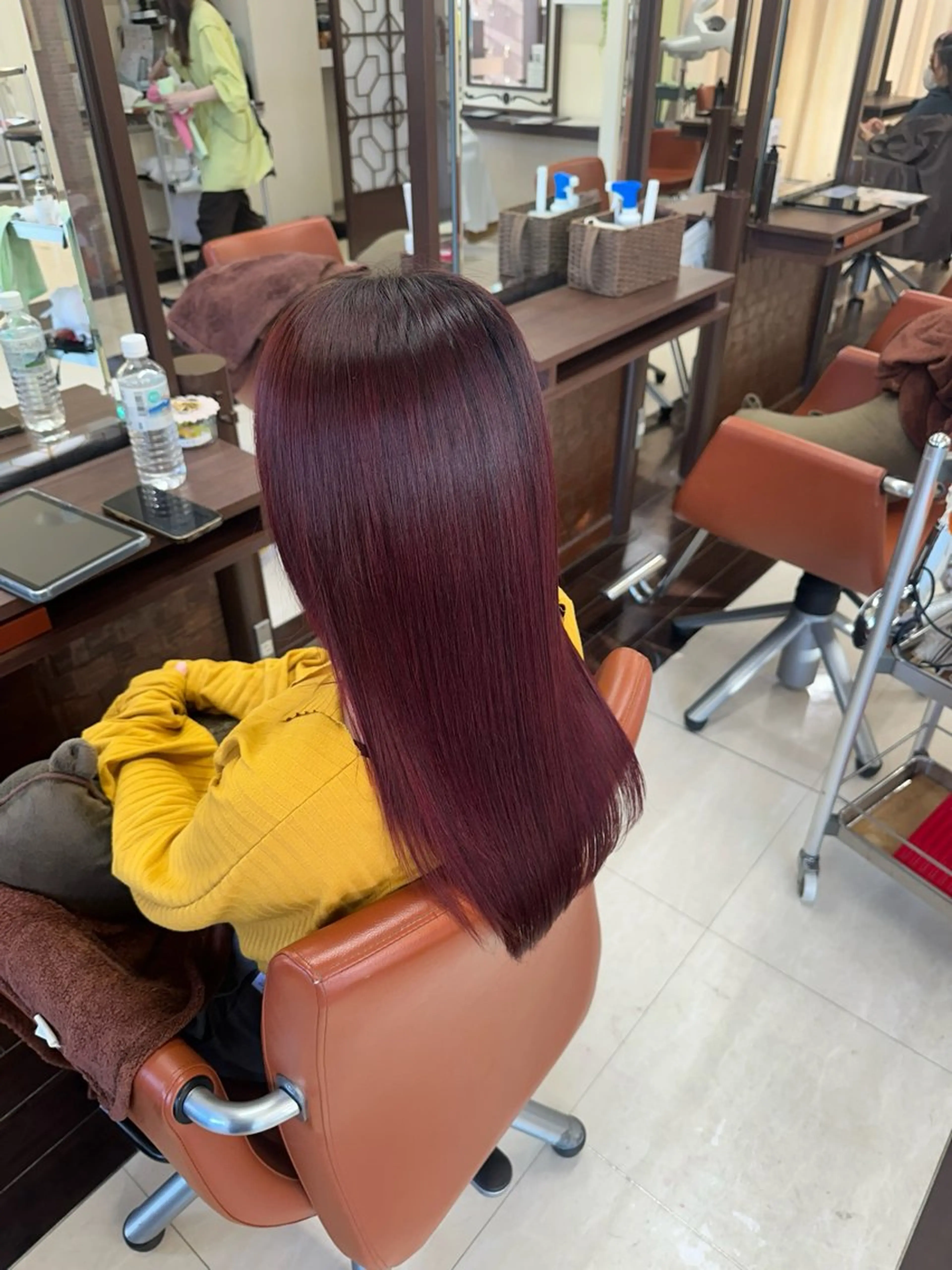 ロング ヘアカラー 成田で1番安心できる 美容師 そうまのヘアスタイル