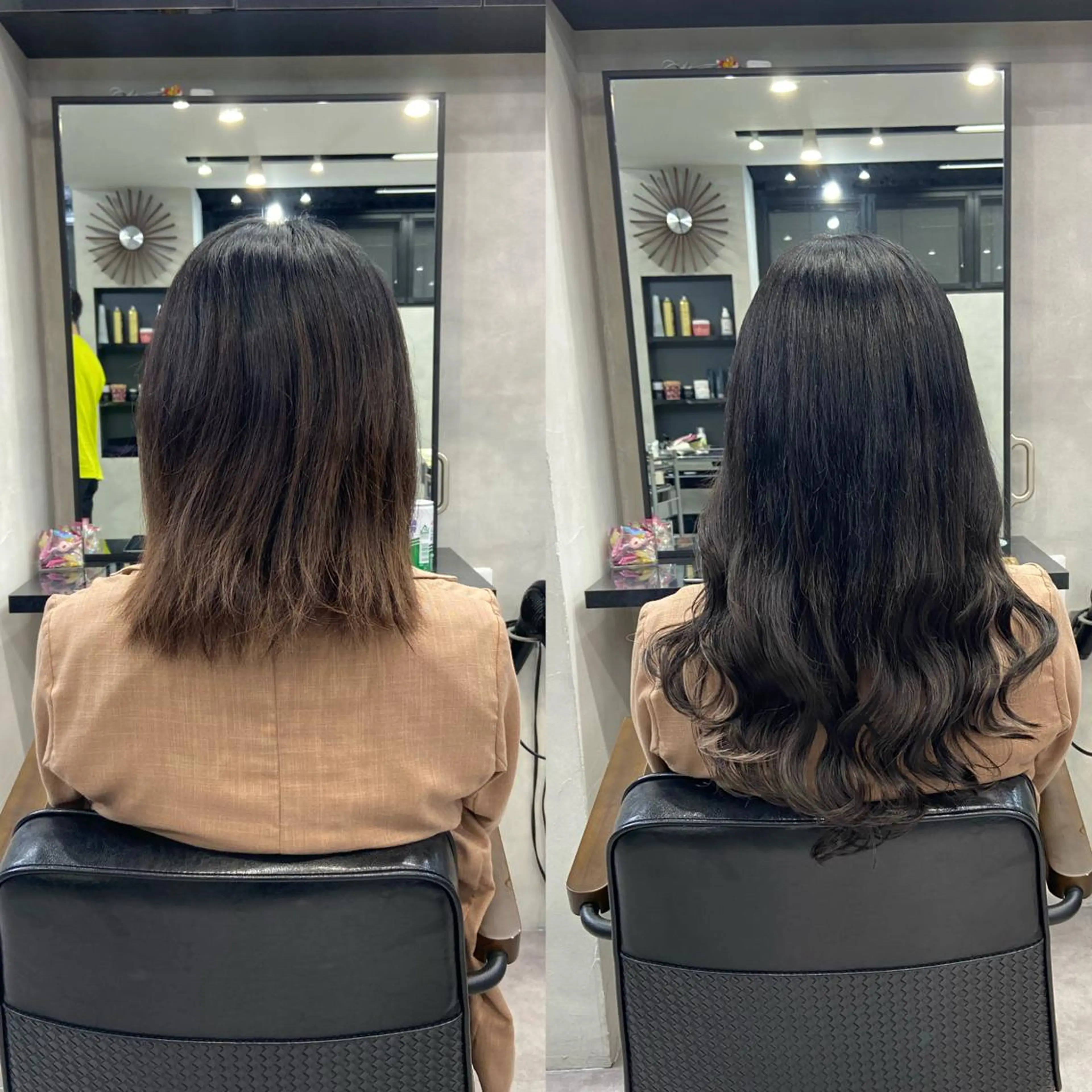 セミロング カラー ヘアアレンジ ar+ ❤︎ maiのヘアスタイル