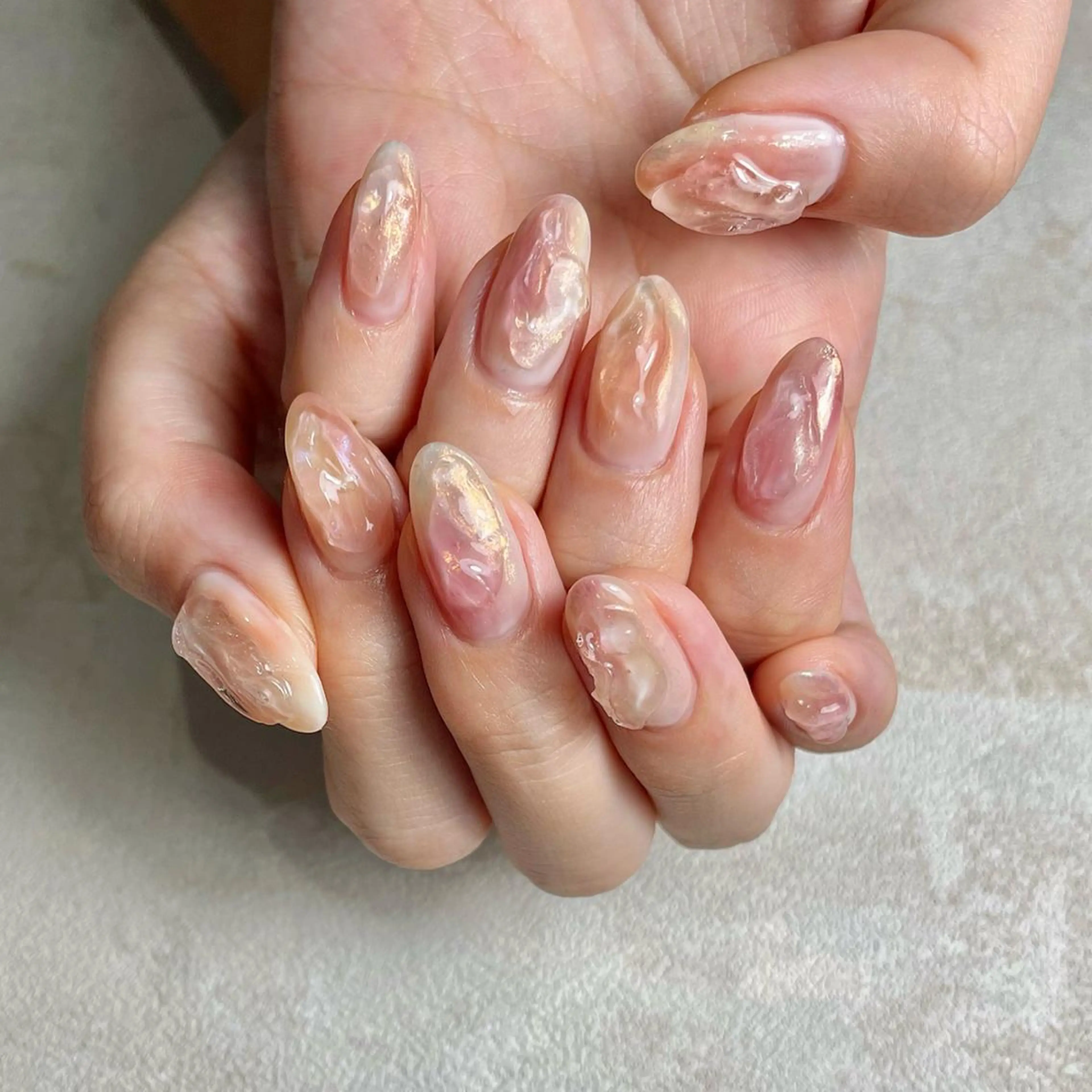 ネイル ハンドネイル Radia bykaonailsのネイルデザイン
