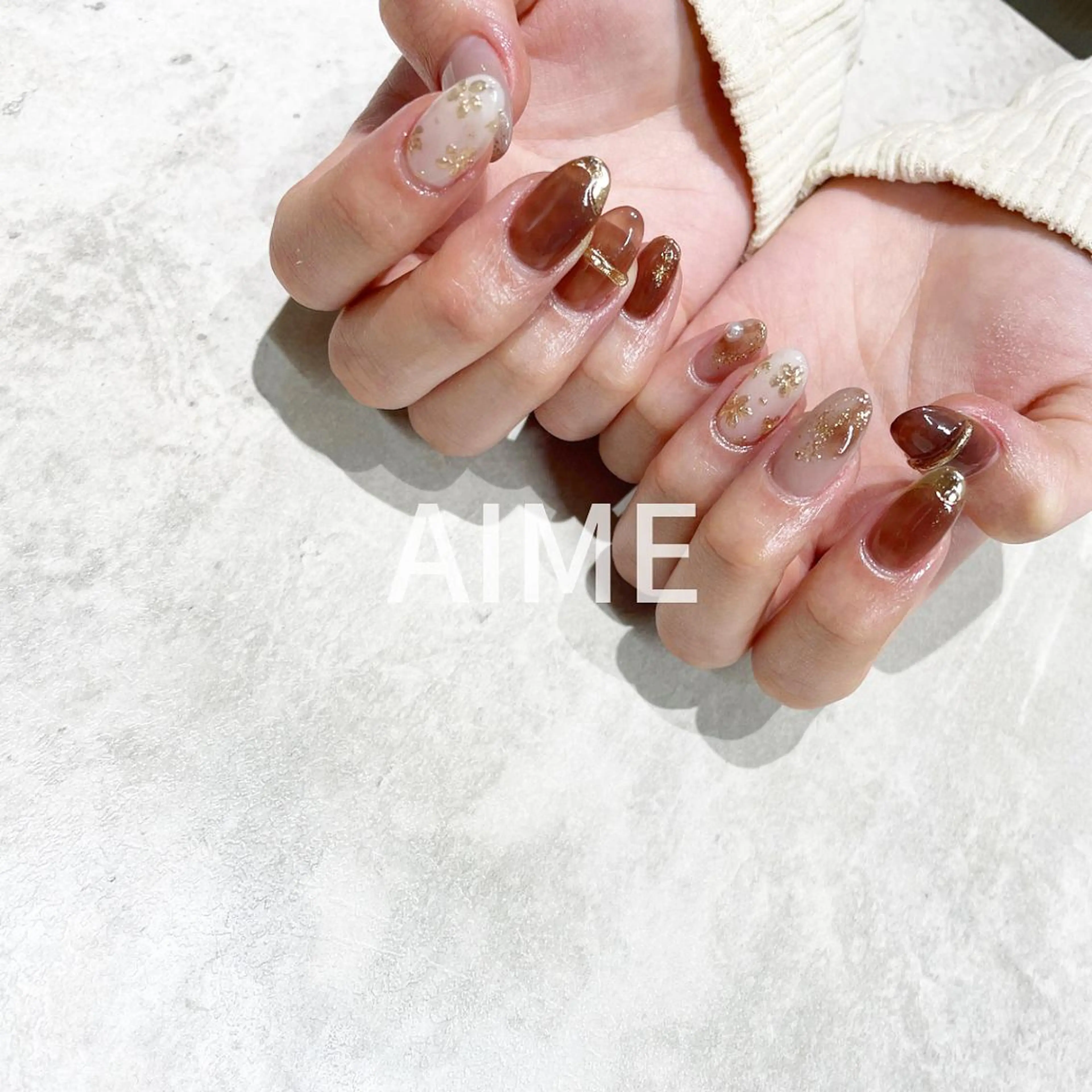 ネイル ハンドネイル AIME （momo）のネイルデザイン
