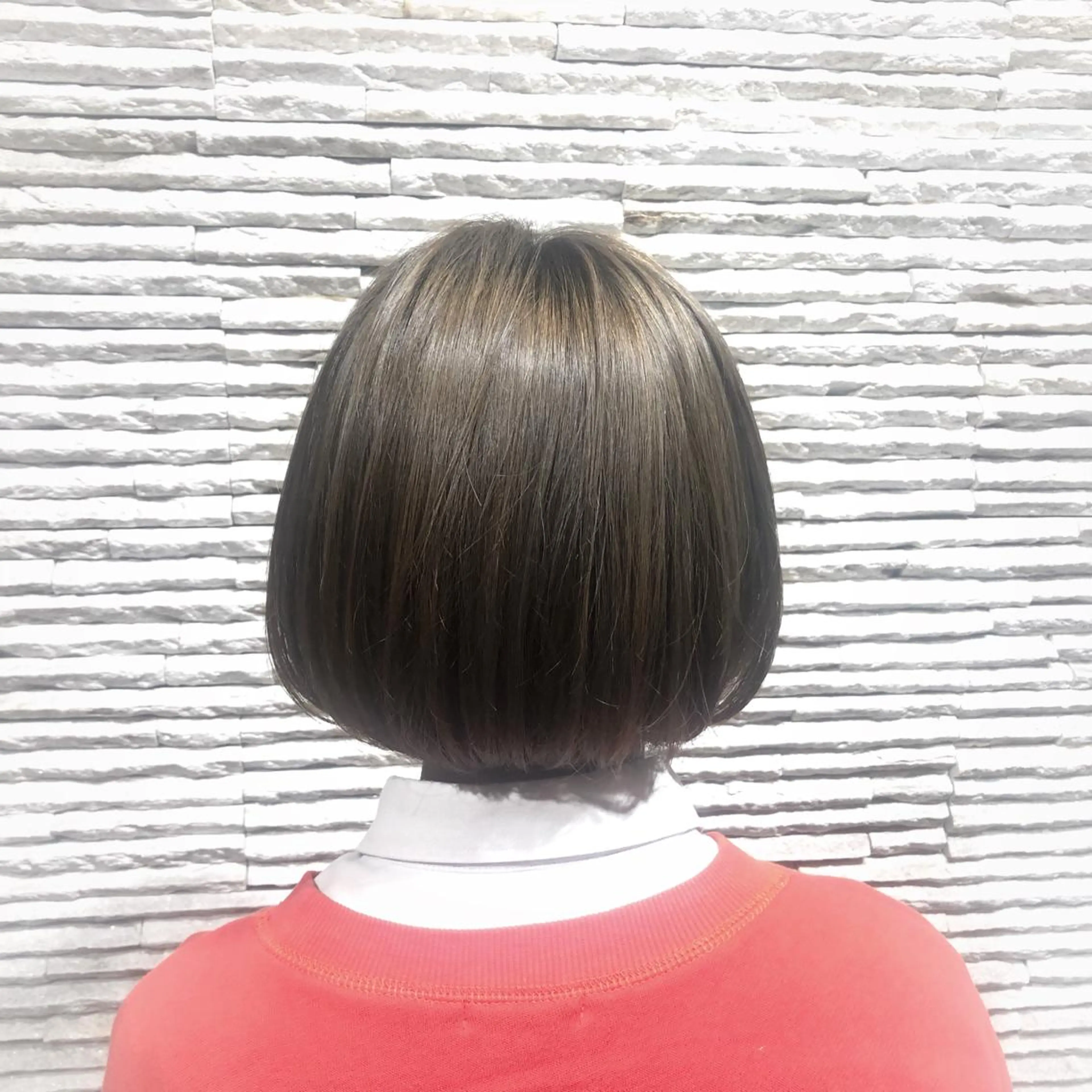 ショート カラー ヘアカラー 嶋田 ゆきのヘアスタイル