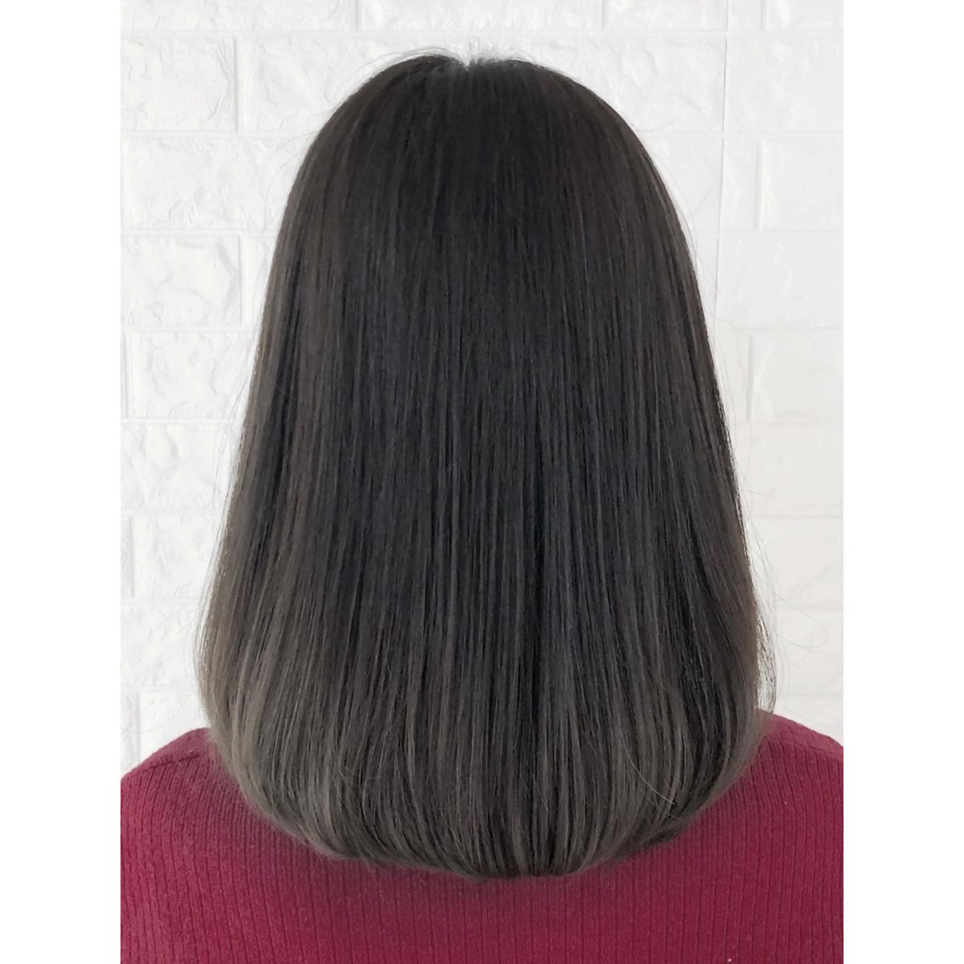 ミディアム カラー アッシュ 透明感カラー グラデーションカラー ハイライトカラー ハイライト KIZU 髪質改善 オカルト怪談のヘアスタイル