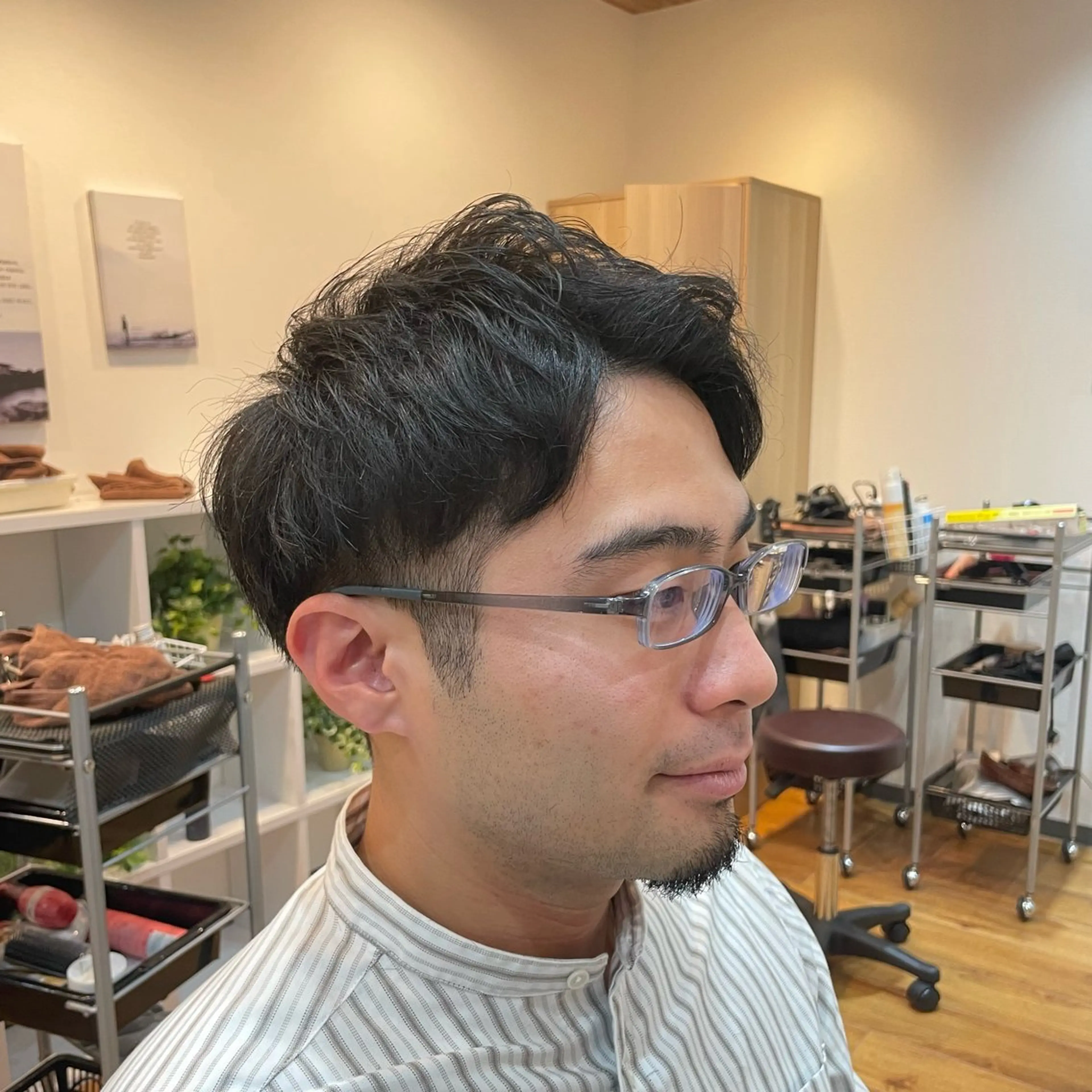 ショート ショートヘア カット ヘッドスパ Aguhairponte所属・メンズ 特化・川田のヘアスタイル