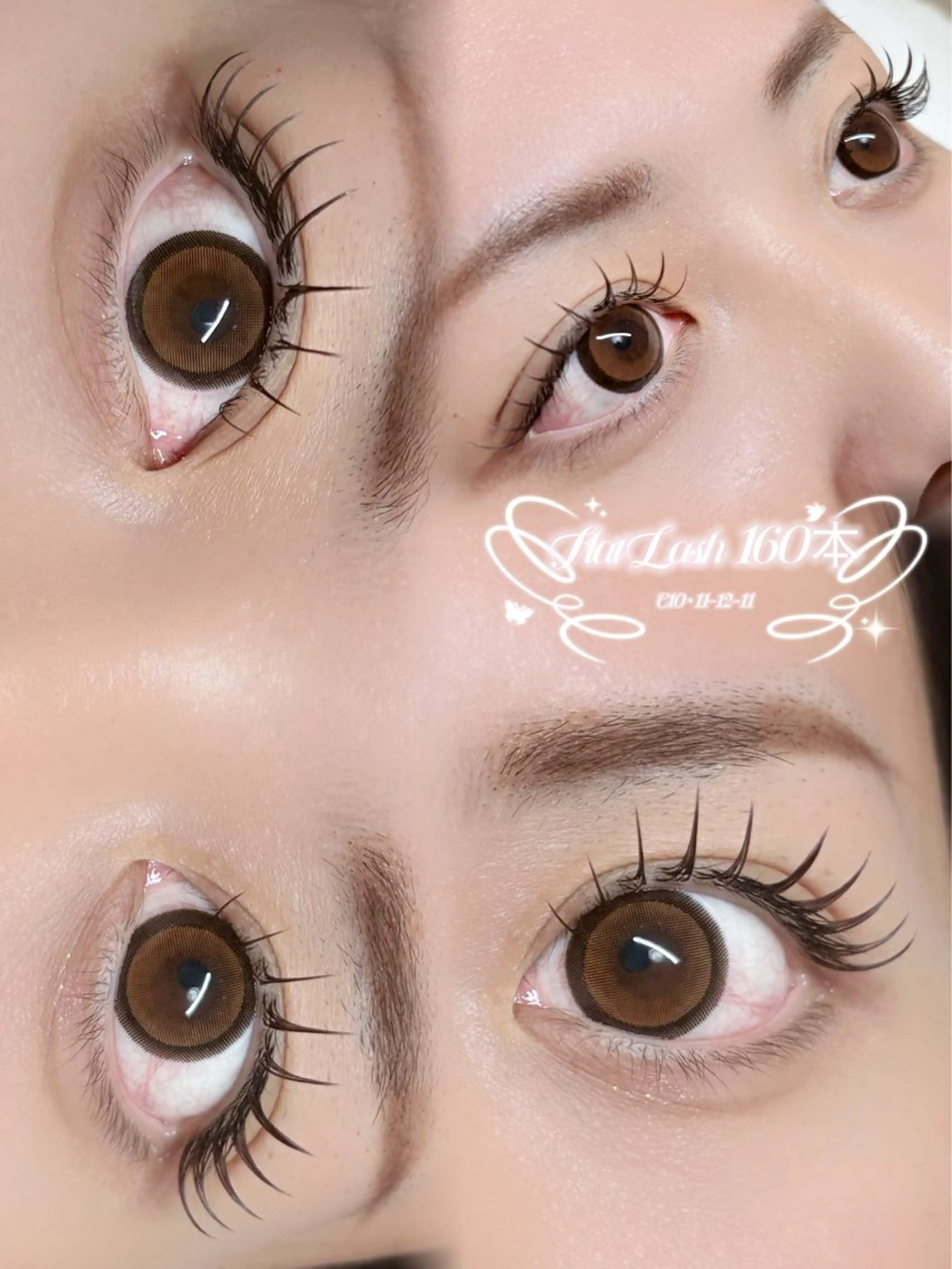 マツエク・マツパ マツエク アイブロウ専門店iBROW.新越谷店所属・田中 桃香のマツエク・マツパデザイン