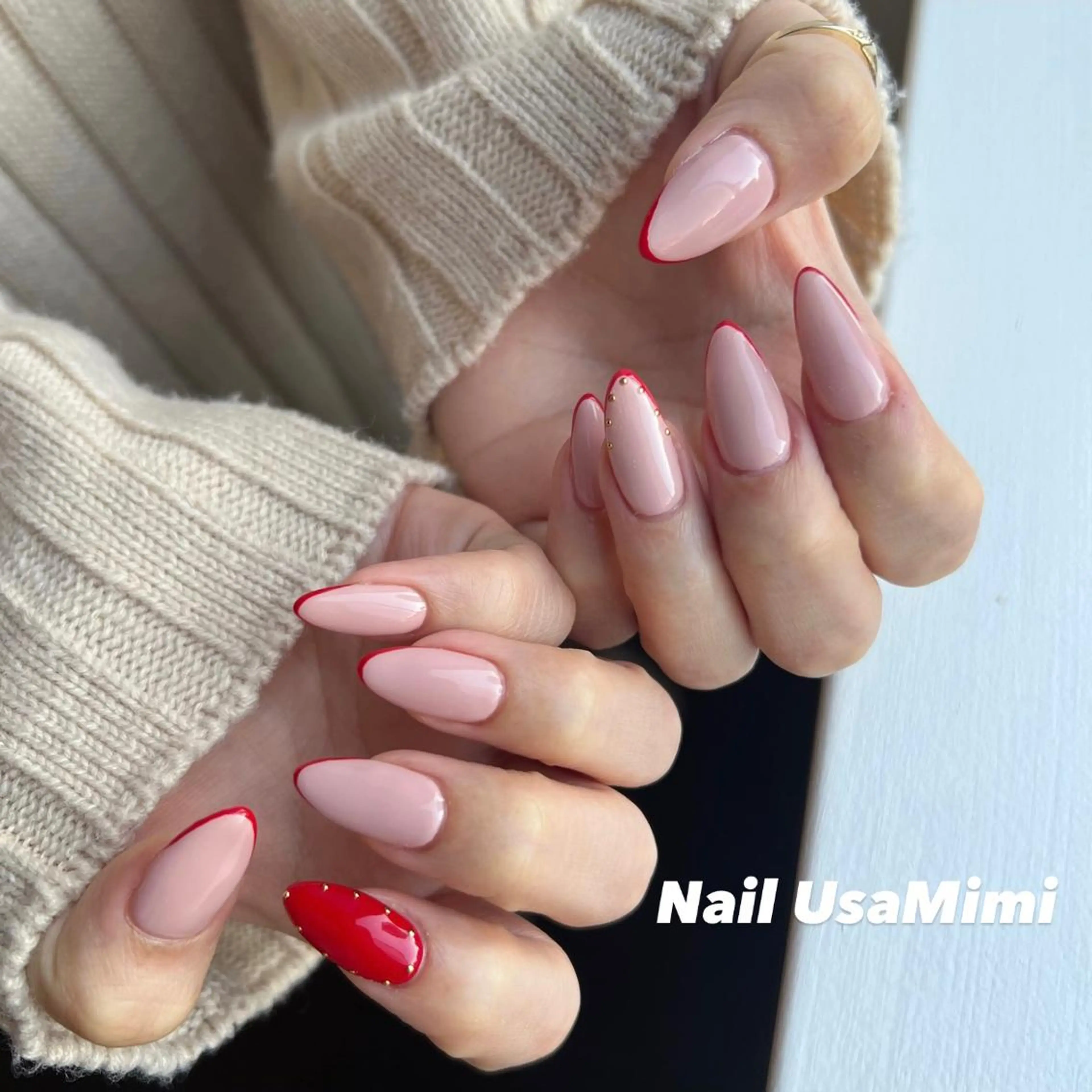 ネイル クリアネイル フットネイル ジェルネイル マグネットネイル 持ち込み 本町ネイルNail UsaMimiのネイルデザイン
