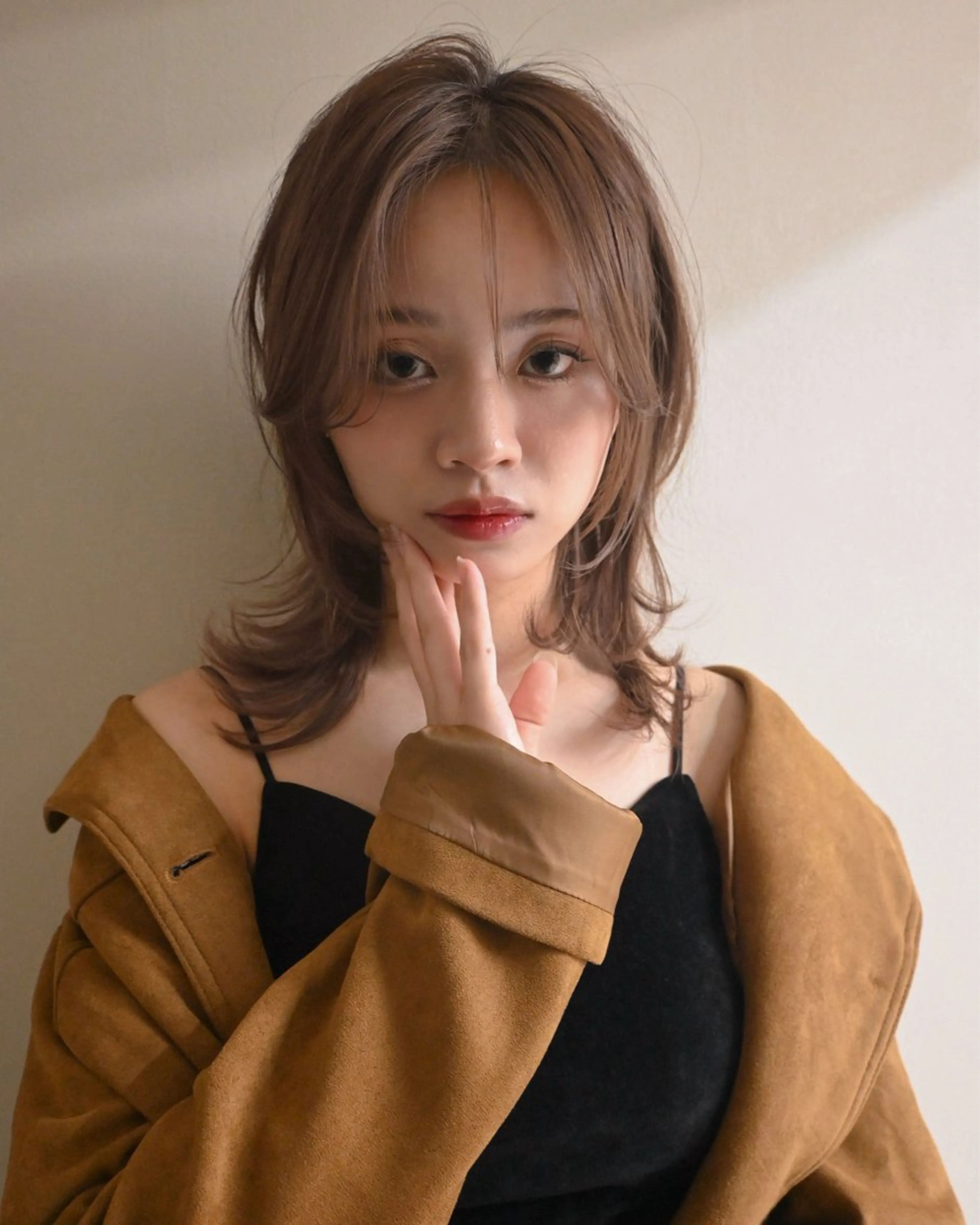 ミディアム ヘアカラー aya / カットカラーのヘアスタイル