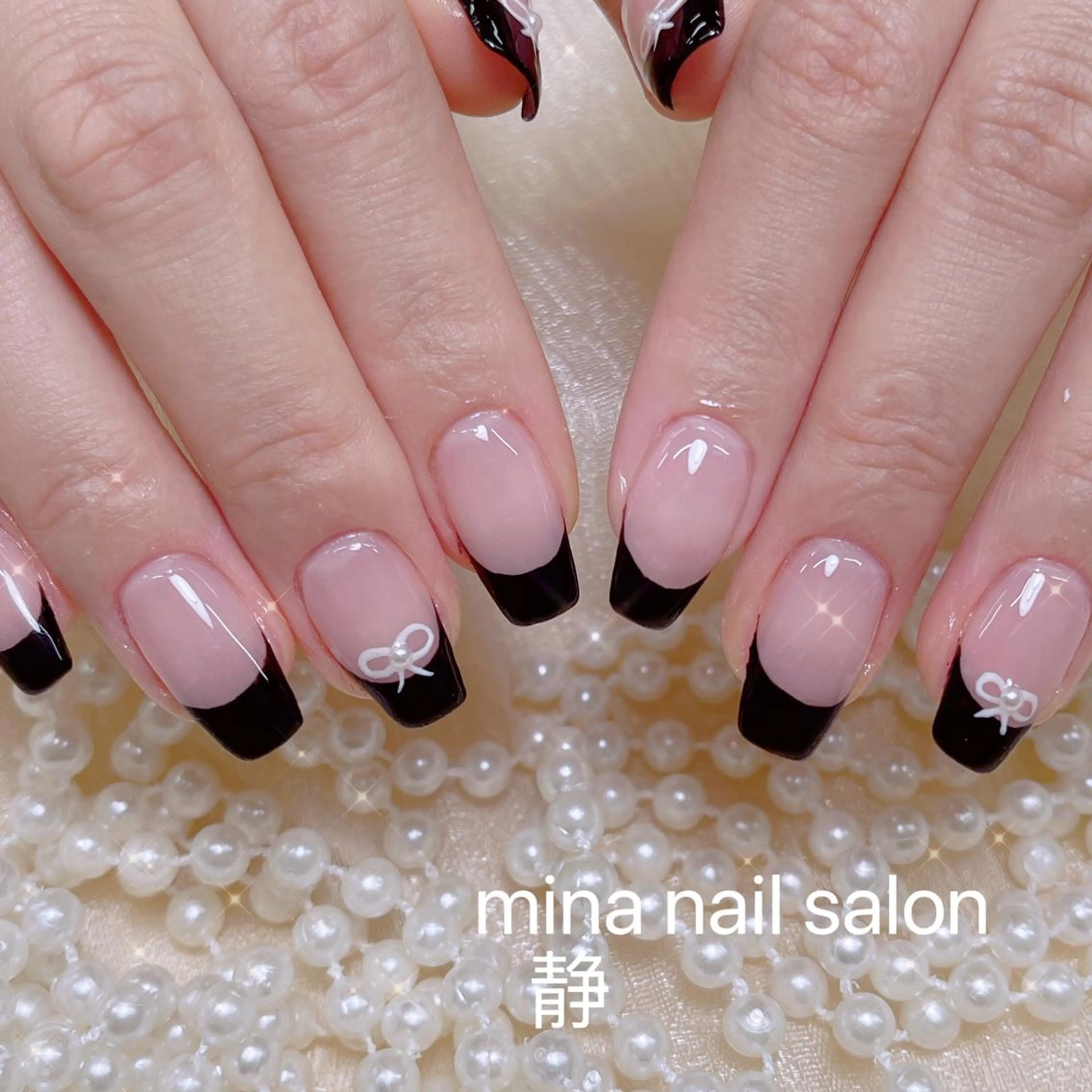 ネイル Mina🧸 韓国風ネイル🎀のネイルデザイン