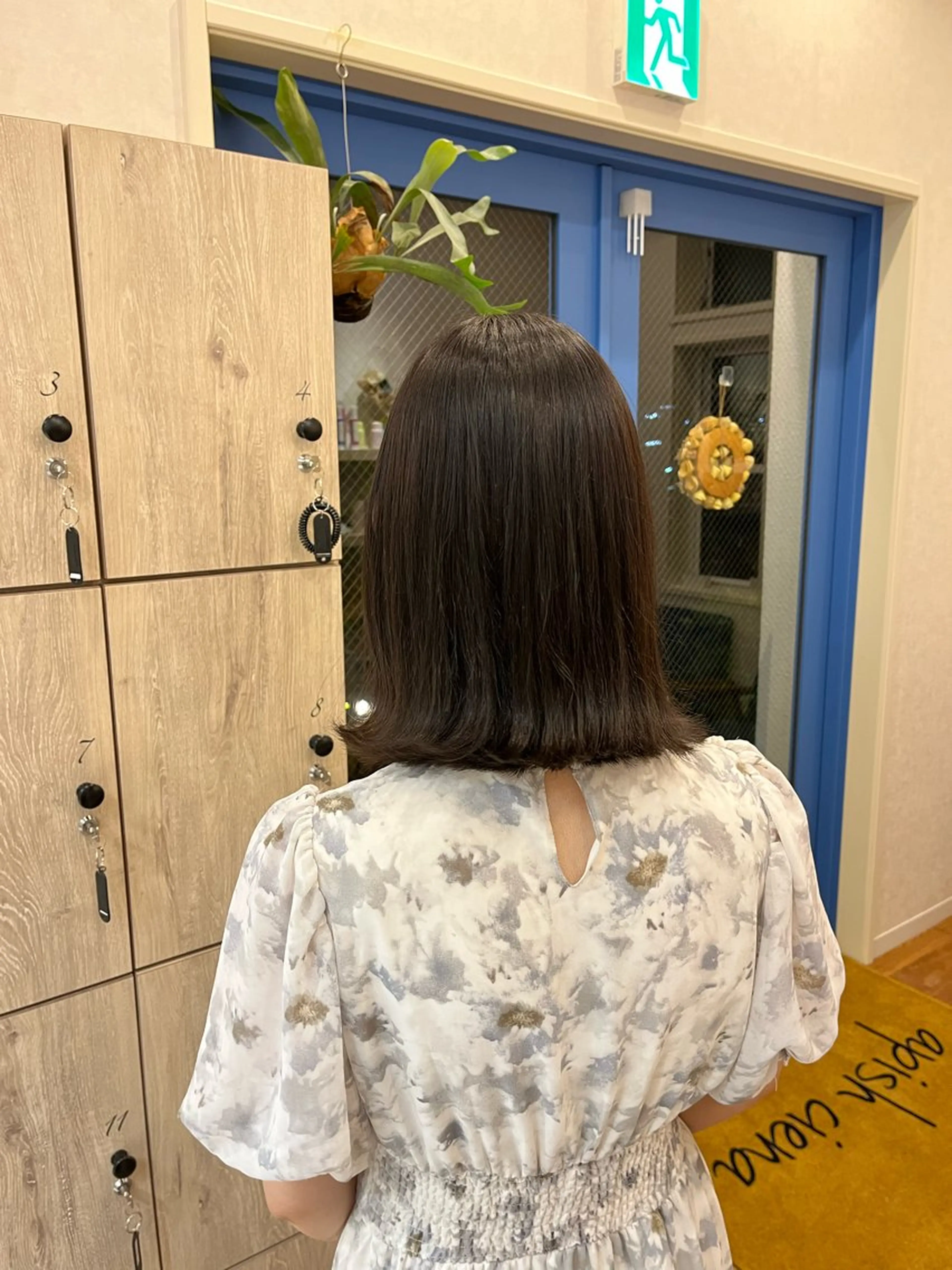 ミディアム カラー 無料カットモデル募集 もえのヘアスタイル